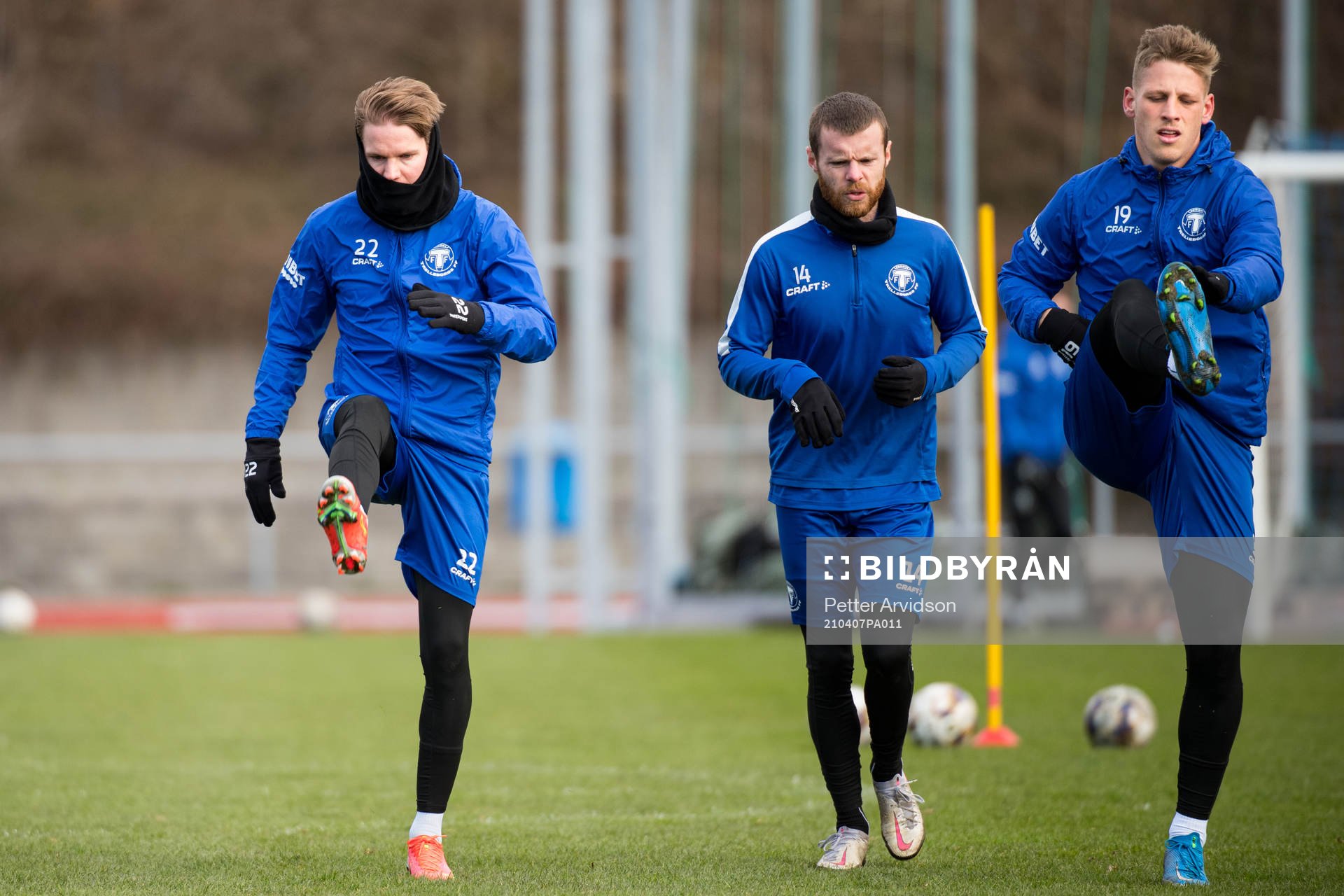 Johan Blomberg, Måns Söderqvist och Tobias Karlsson
