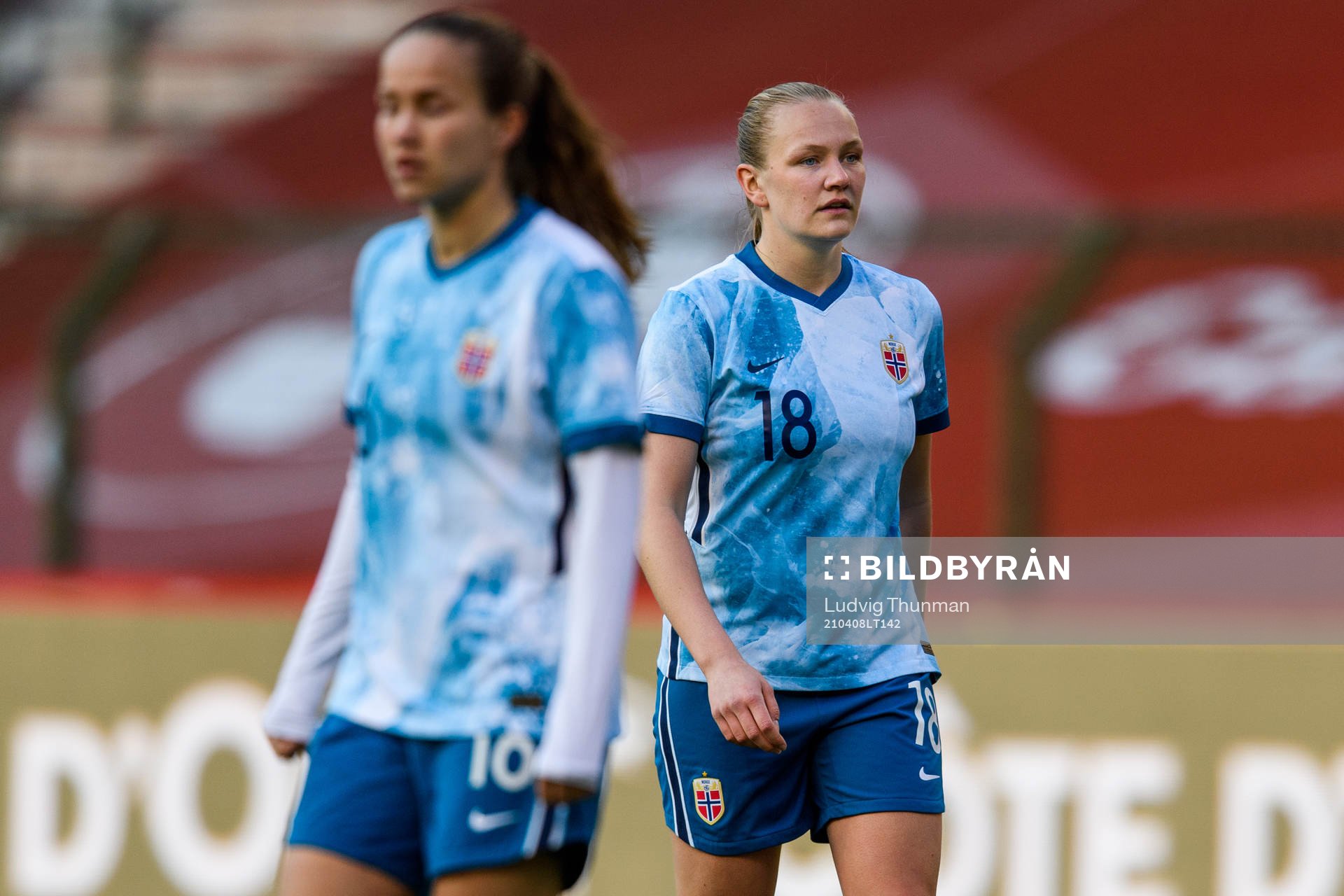 Guro Reiten and Frida Maanum of Norway