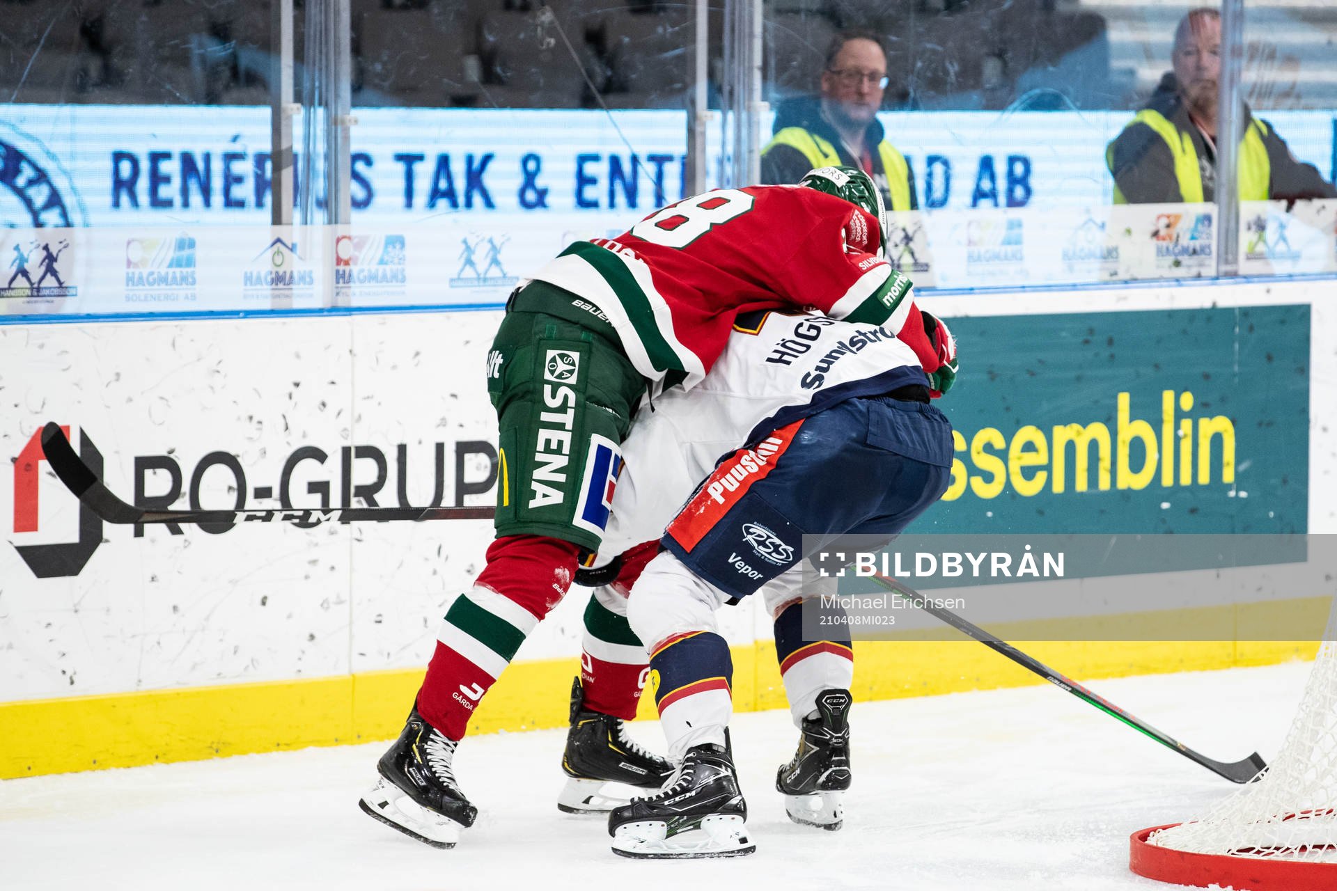 Frölundas Johan Sundström och Djurgårdens Marcus