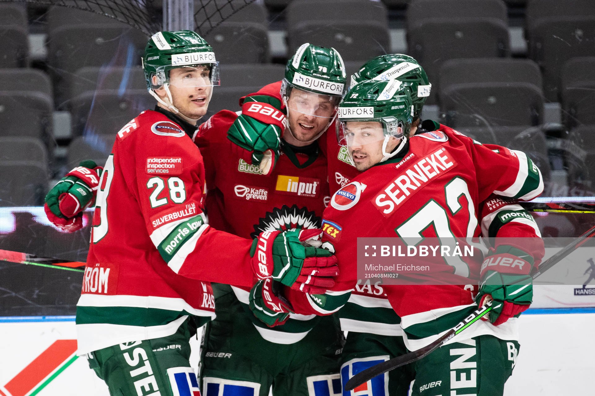 Frölundas Christoffer Ehn jublar