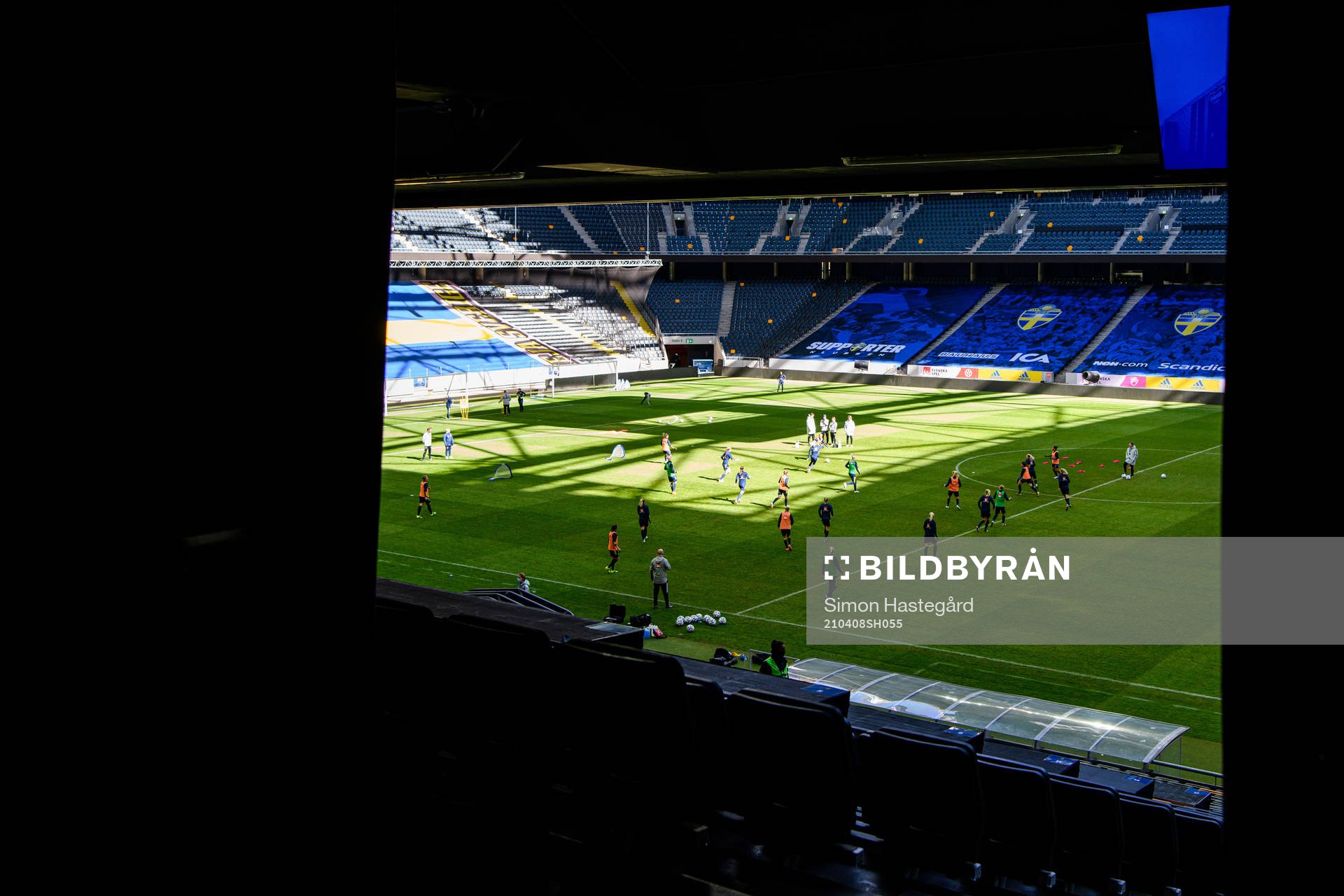 General view from the stands