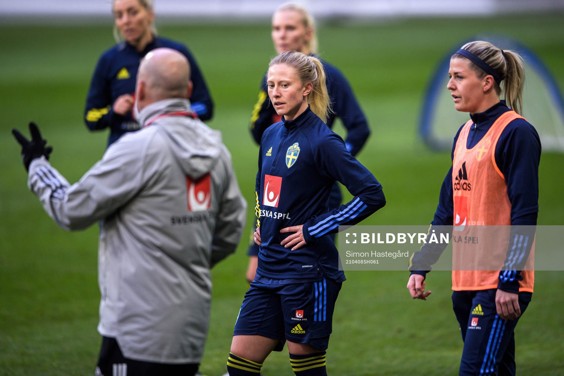 Rebecka Blomqvist and Olivia Schough