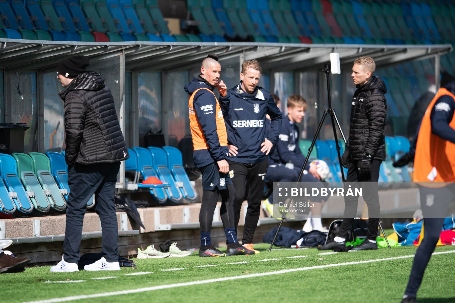Marek Hamsik kliver av träningen med IFK Göteborg