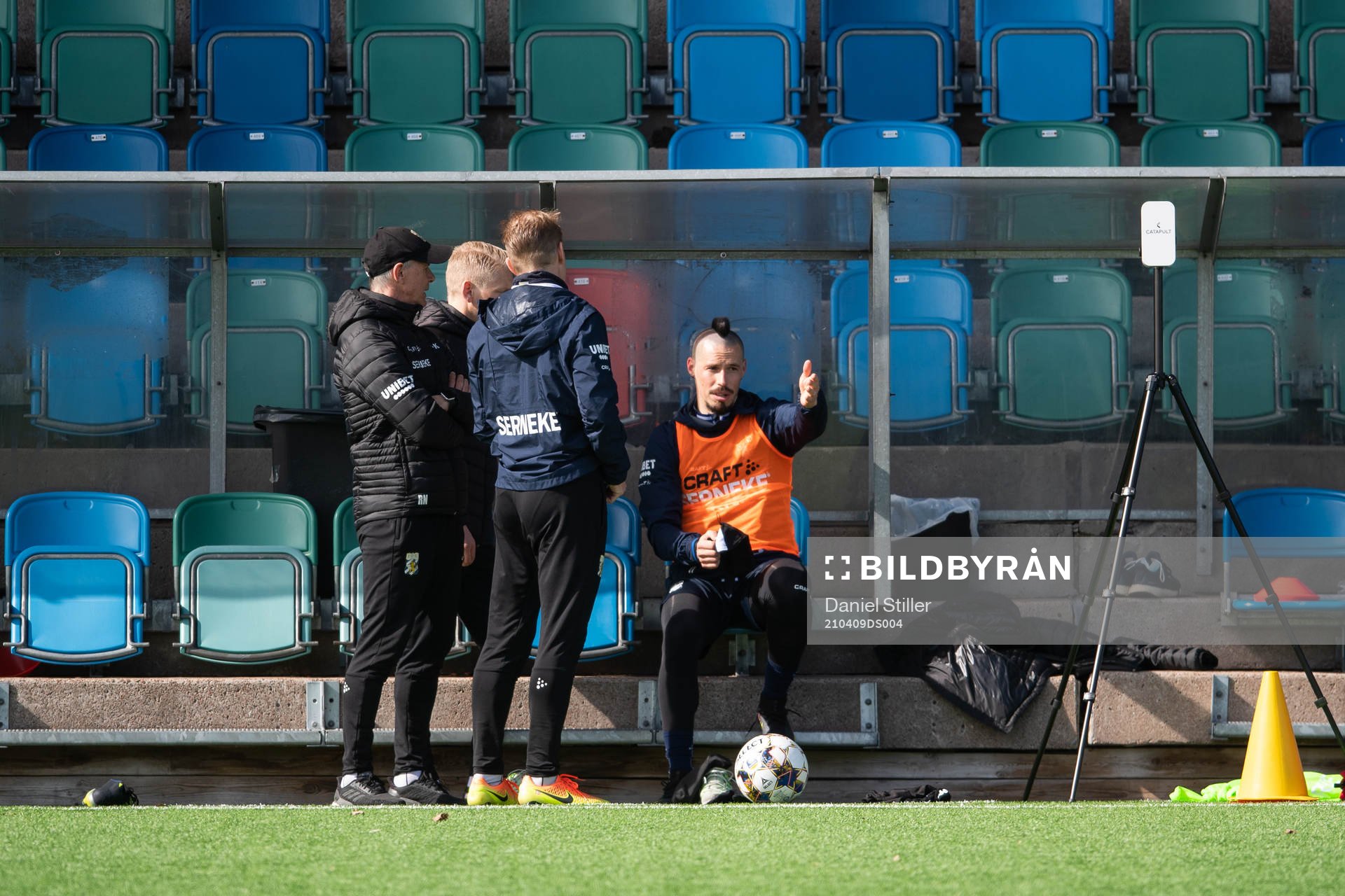 Marek Hamsik kliver av träningen med IFK Göteborg