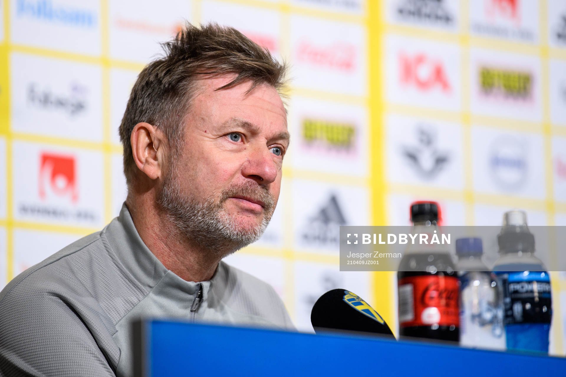 Peter Gerhardsson, Head coach of Sweden
