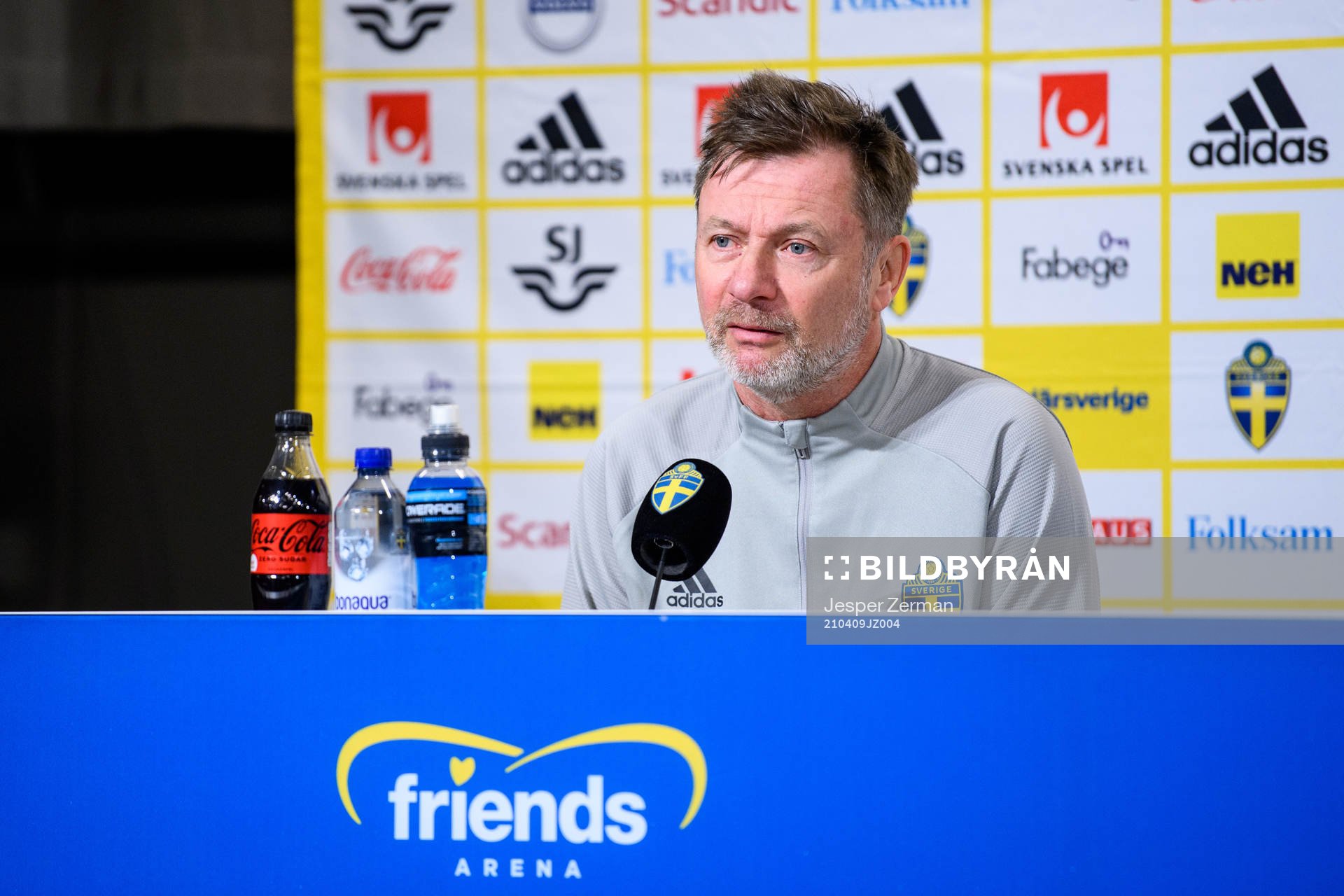 Peter Gerhardsson, Head coach of Sweden