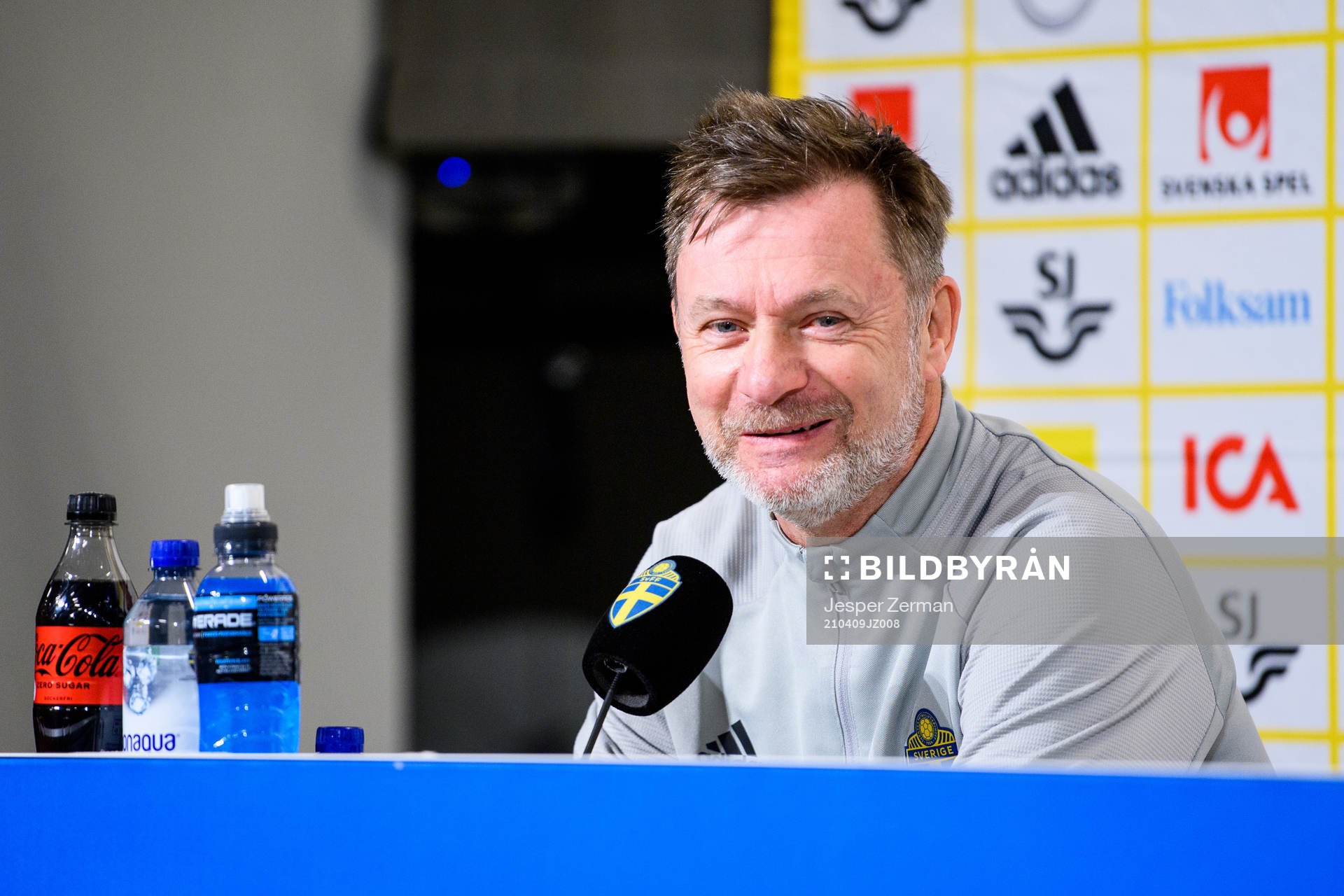 Peter Gerhardsson, Head coach of Sweden