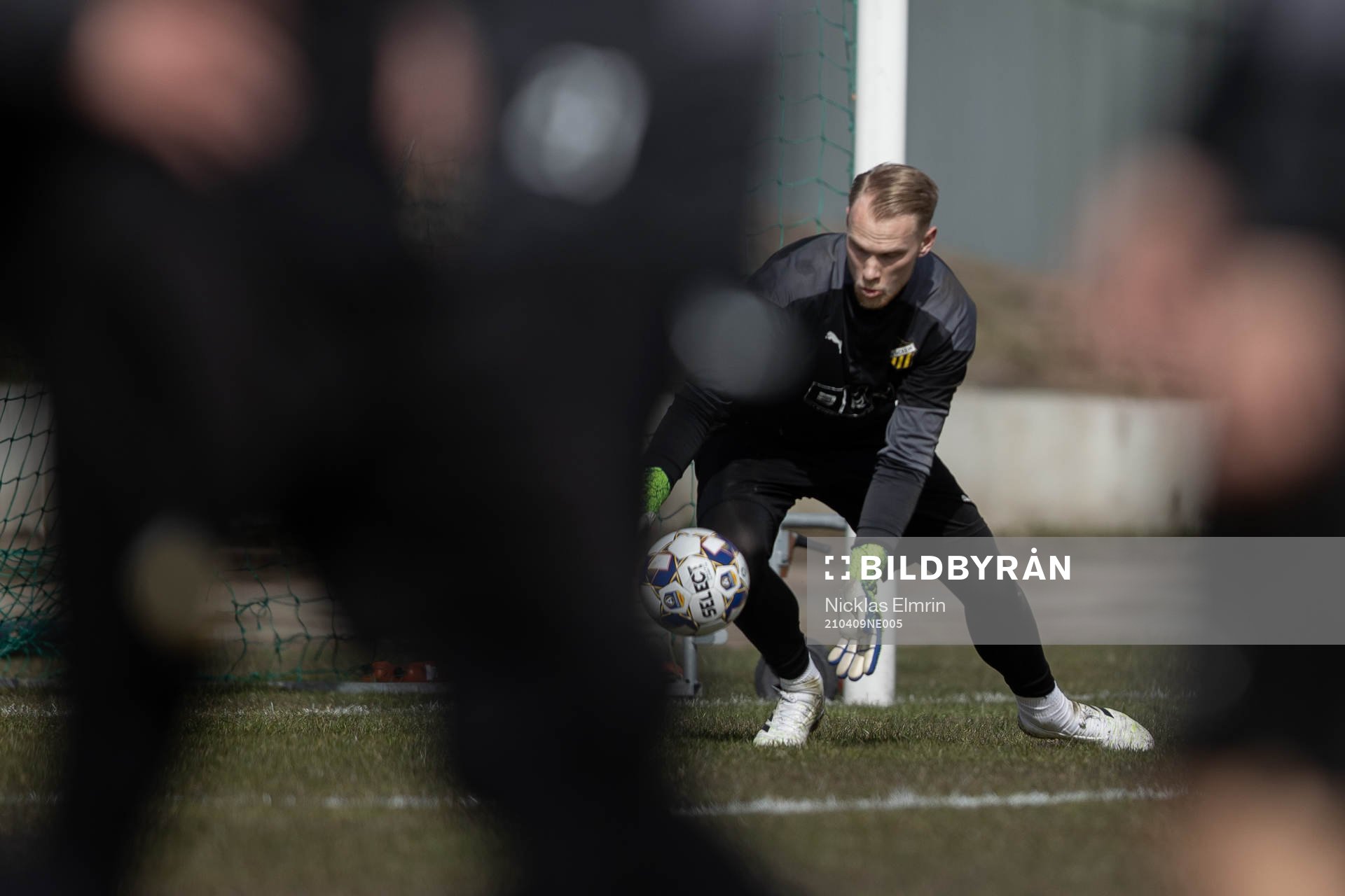 Häckens målvakt Pontus Dahlberg