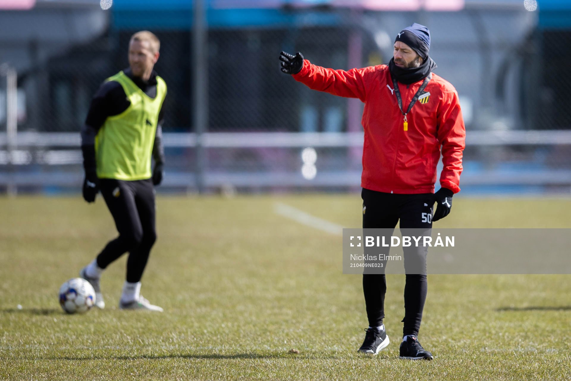 Häckens tränare Andreas Alm