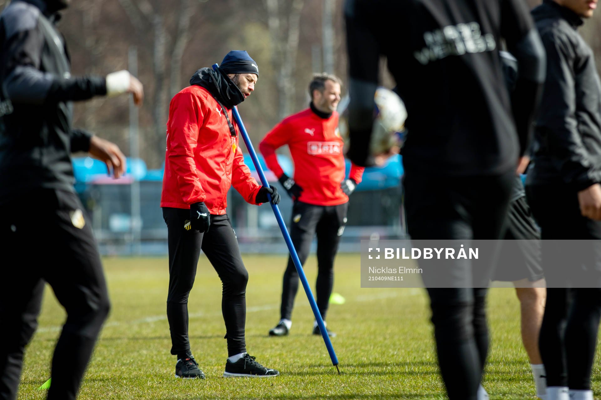 Häckens tränare Andreas Alm