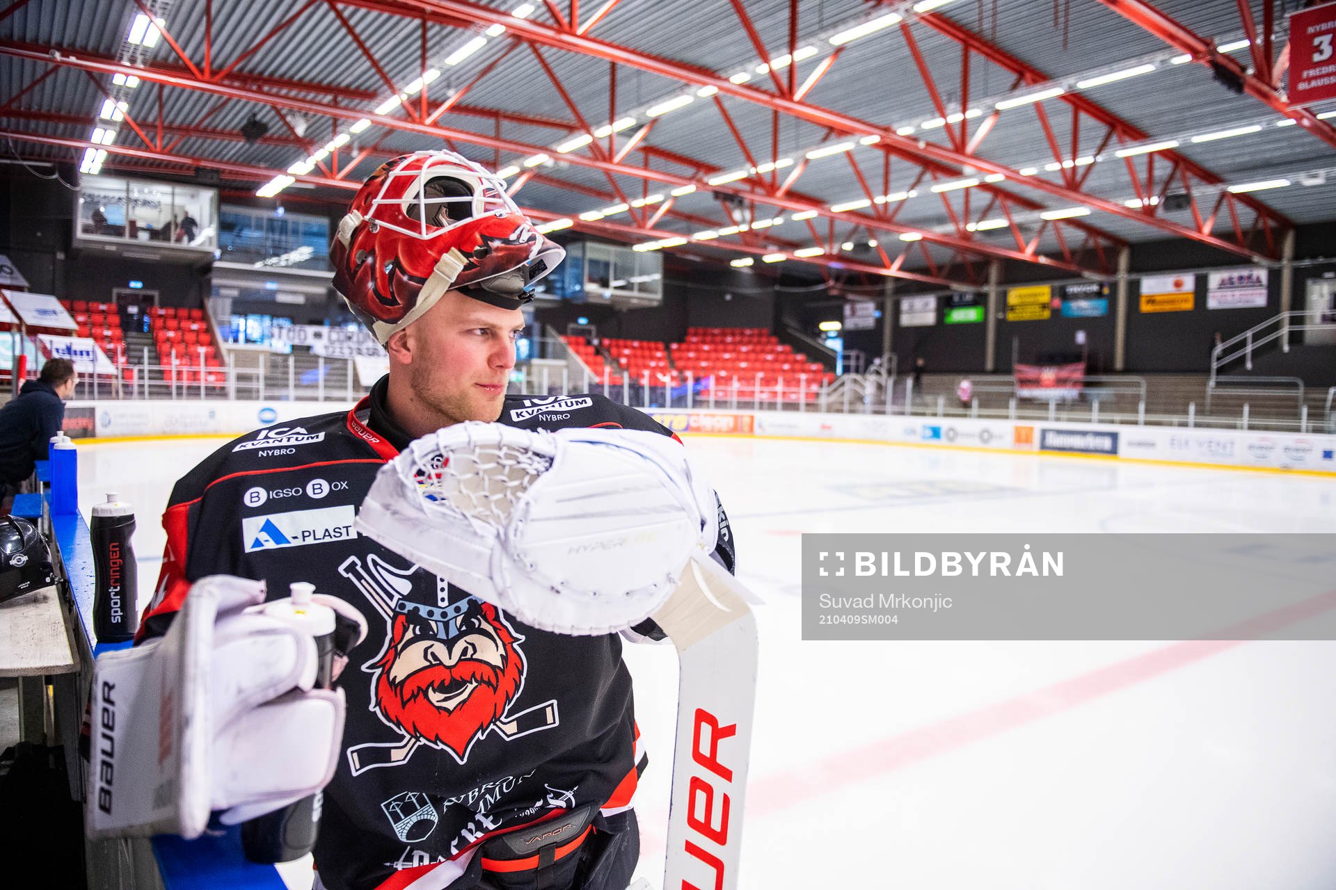 Nybros målvakt Robin Johansson