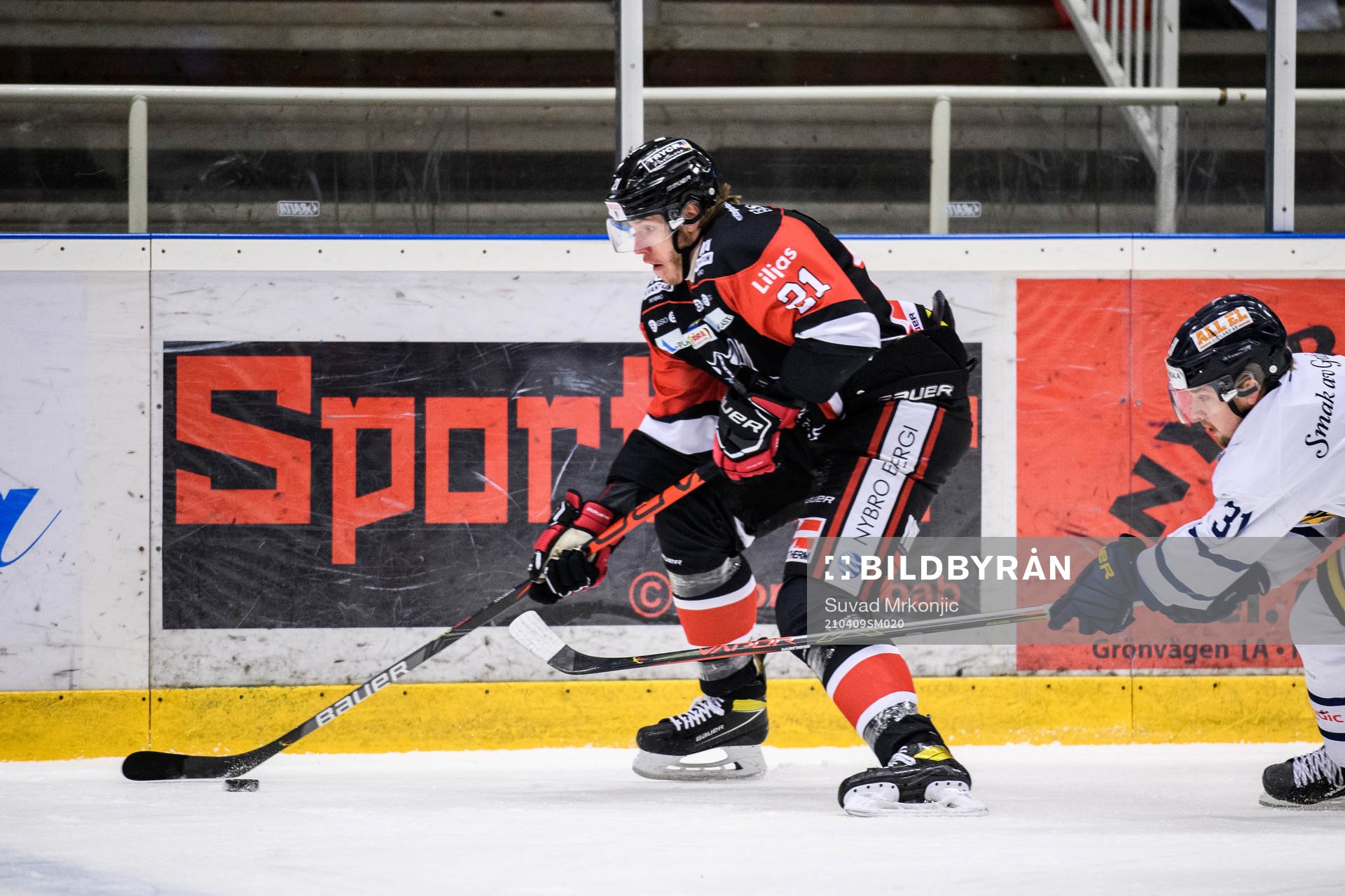 Nybros Janne Väyrynen och Visby/Romas Mikael Hedlund