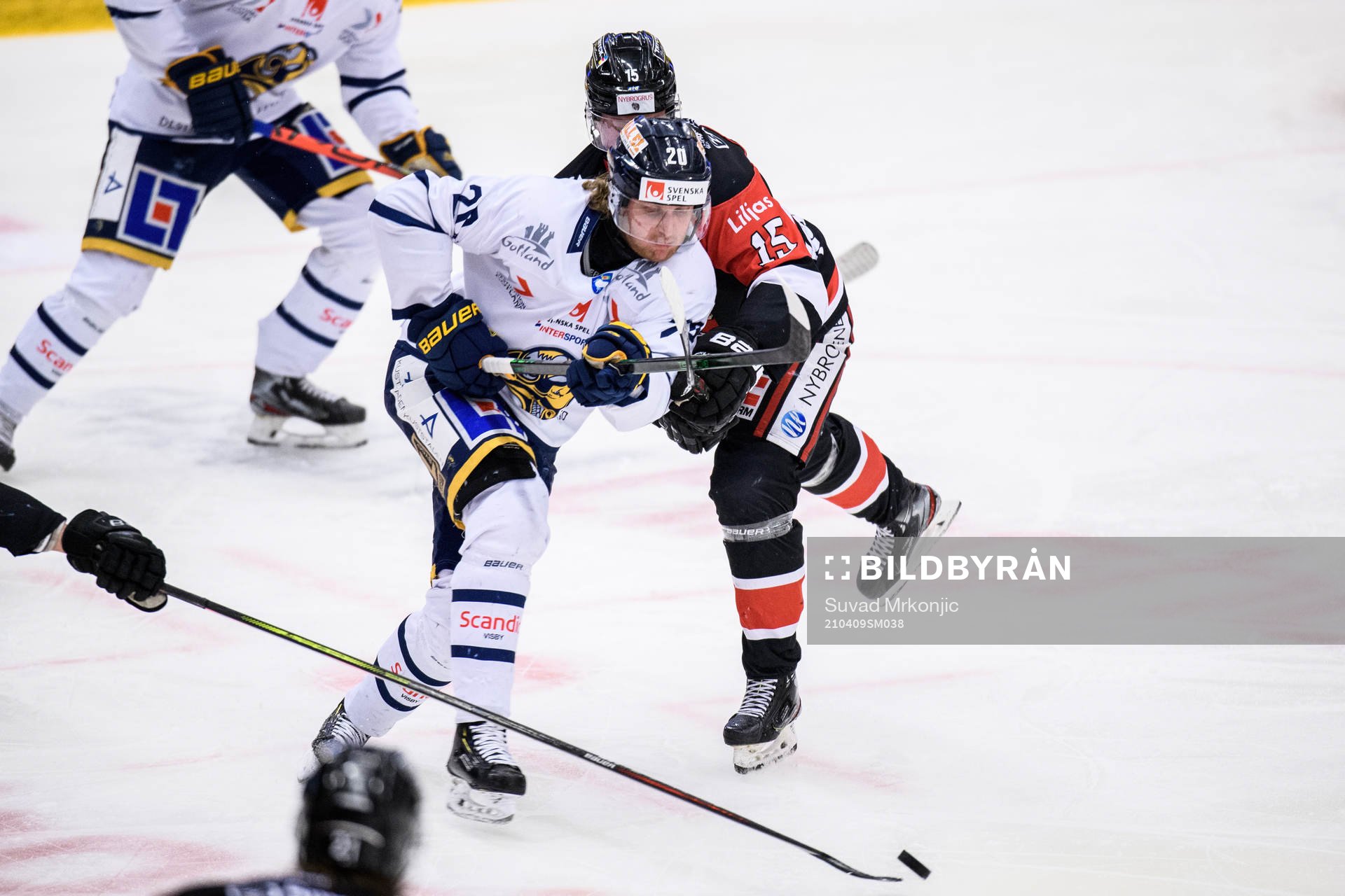 Visby/Romas Alex Ek och Nybros Adam Persson
