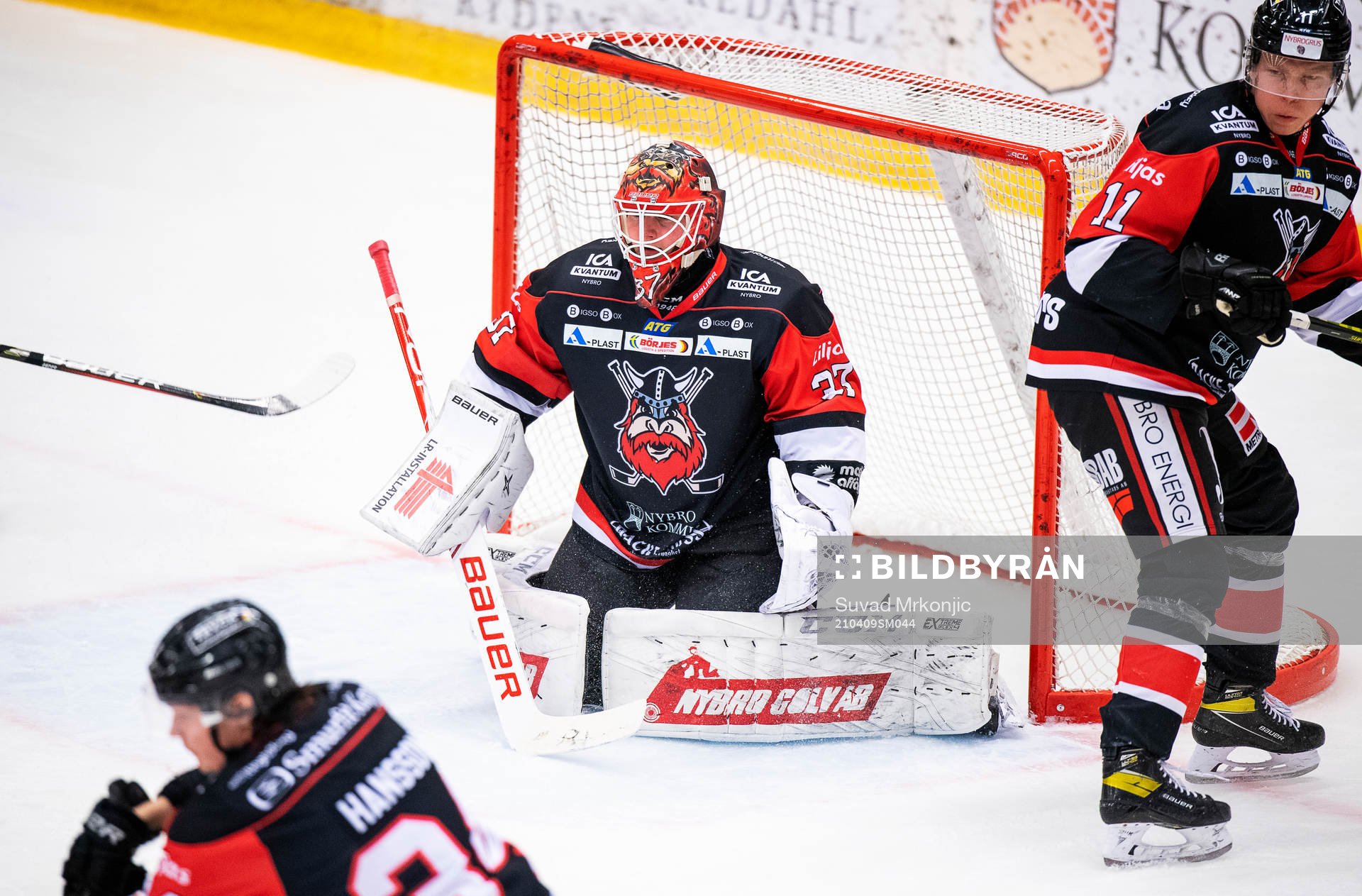 Nybros målvakt Robin Johansson