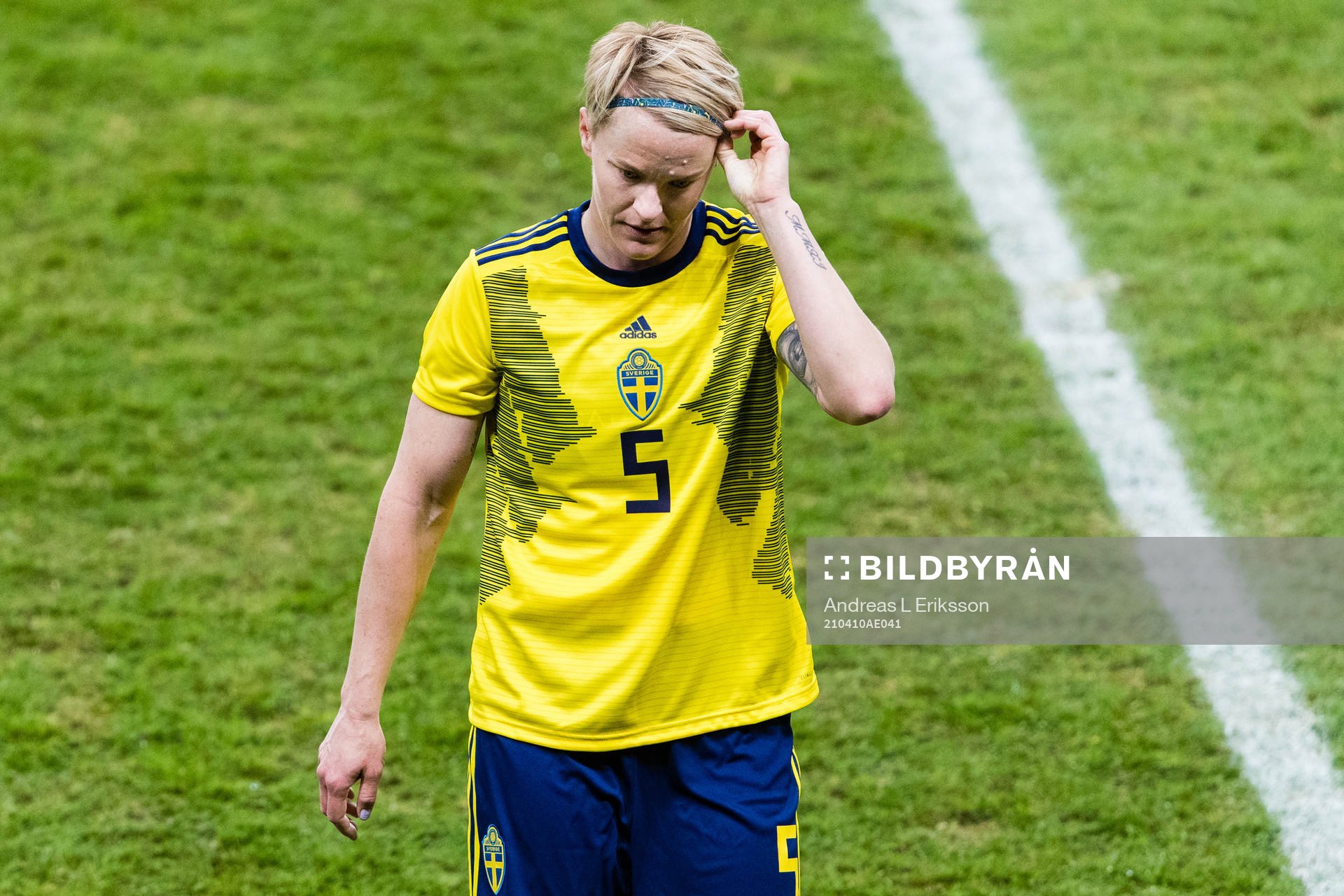 Nilla Fischer of Sweden