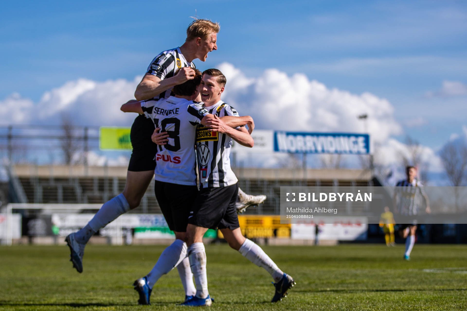 Landskronas Viktor Wihlstrand, Filip Ottosson och Hampus