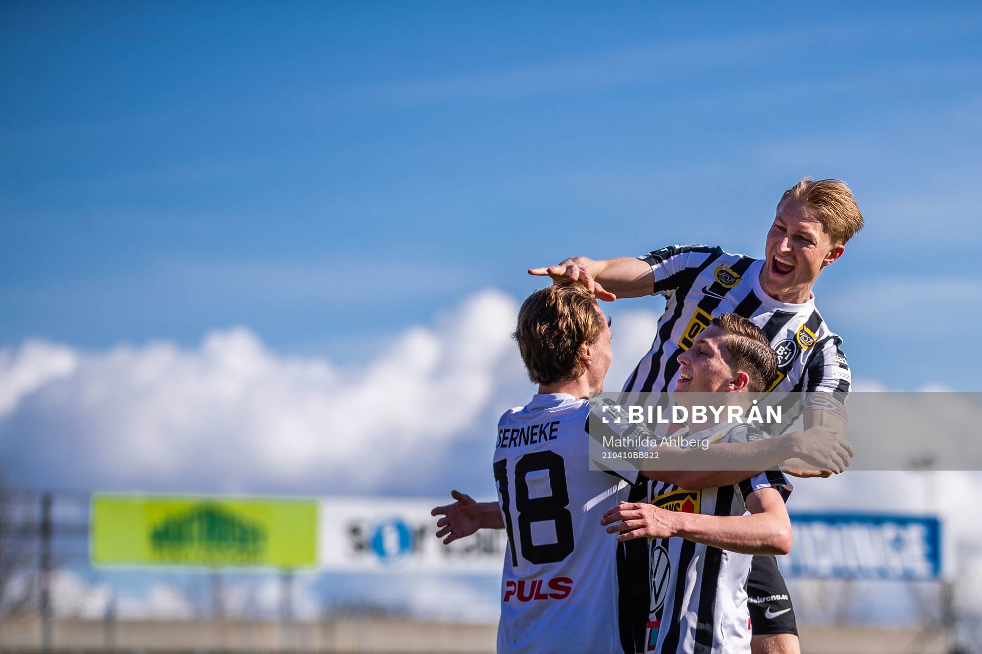 Landskronas Viktor Wihlstrand, Filip Ottosson och Hampus
