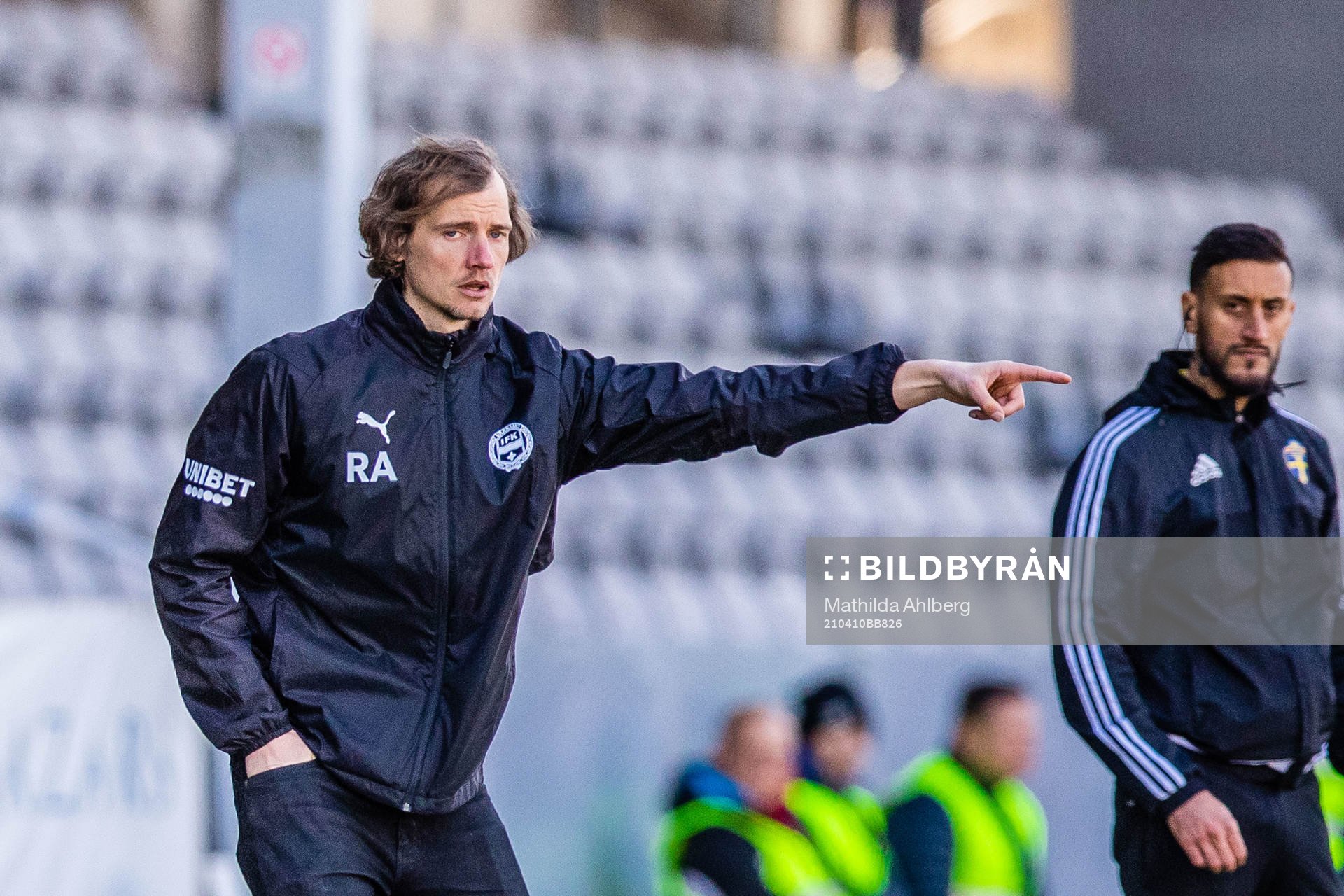 Värnamos tränare Robin Asterhed