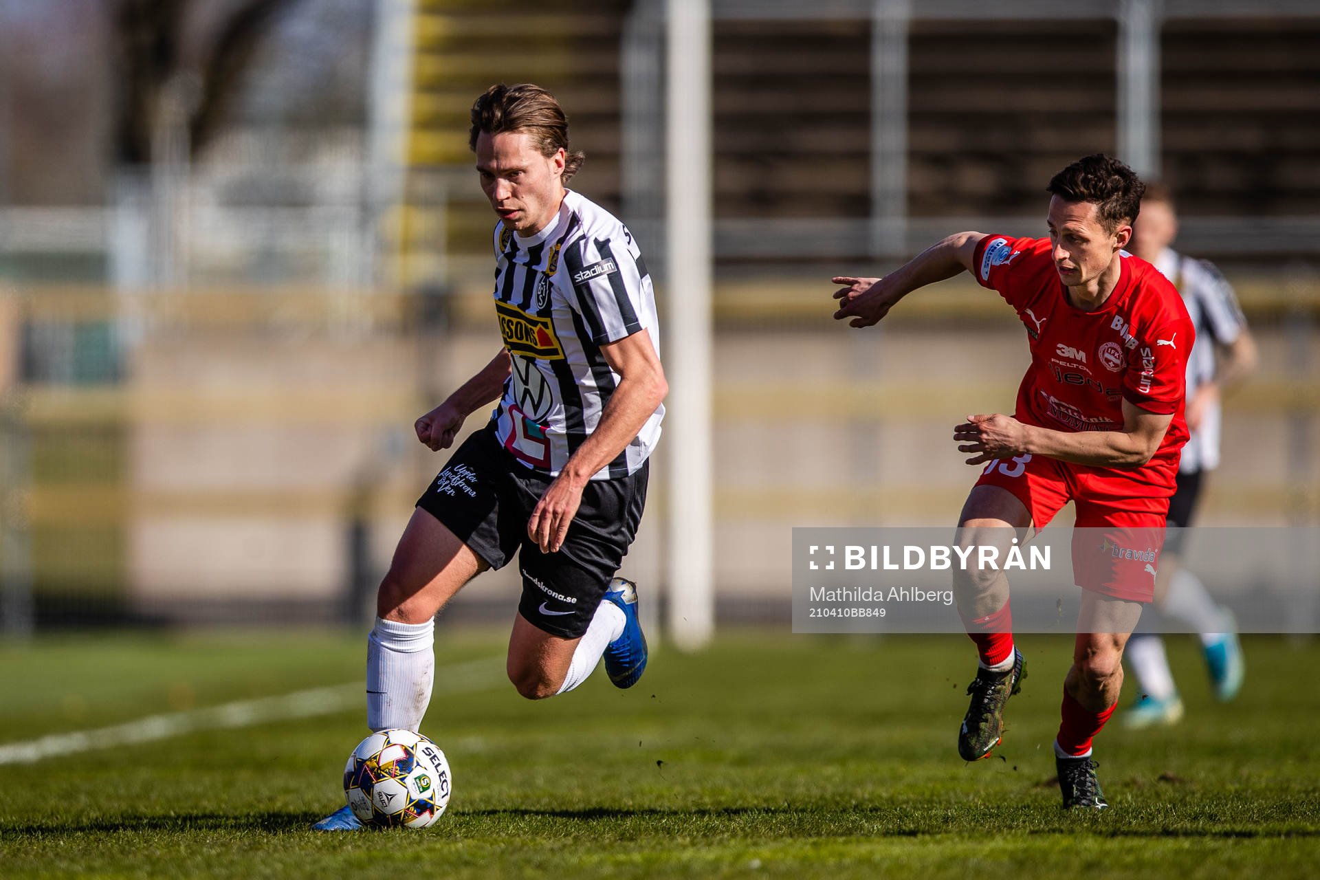 Landskronas Filip Ottosson och Värnamos Joel Craig Stevens