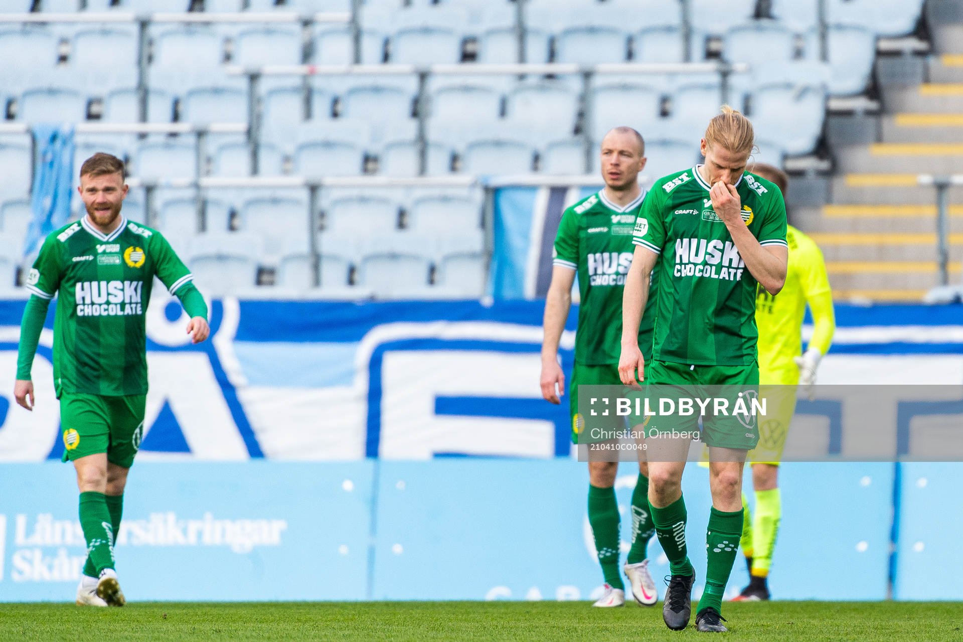 Hammarbys Gustav Ludwigson deppar