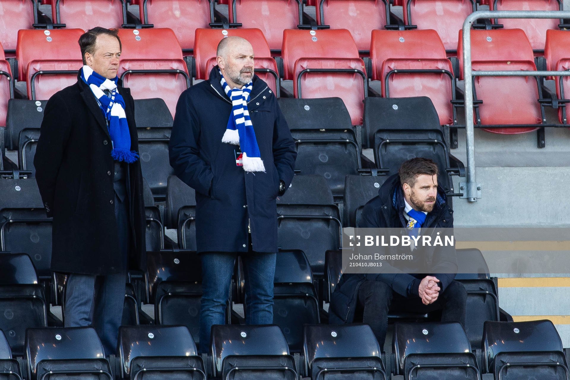Klubbdirektör Håkan Mild och sportchef Pontus Farnerud