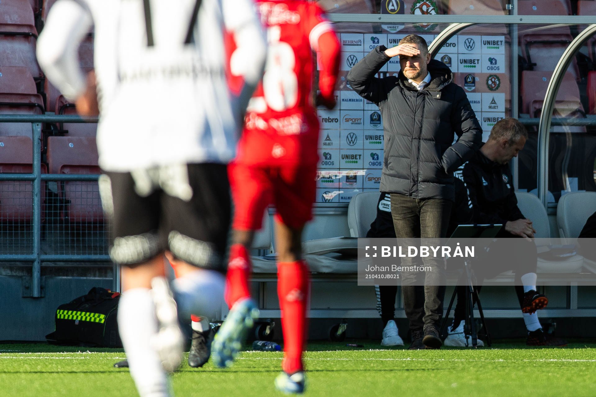 Örebros tränare Axel Kjäll