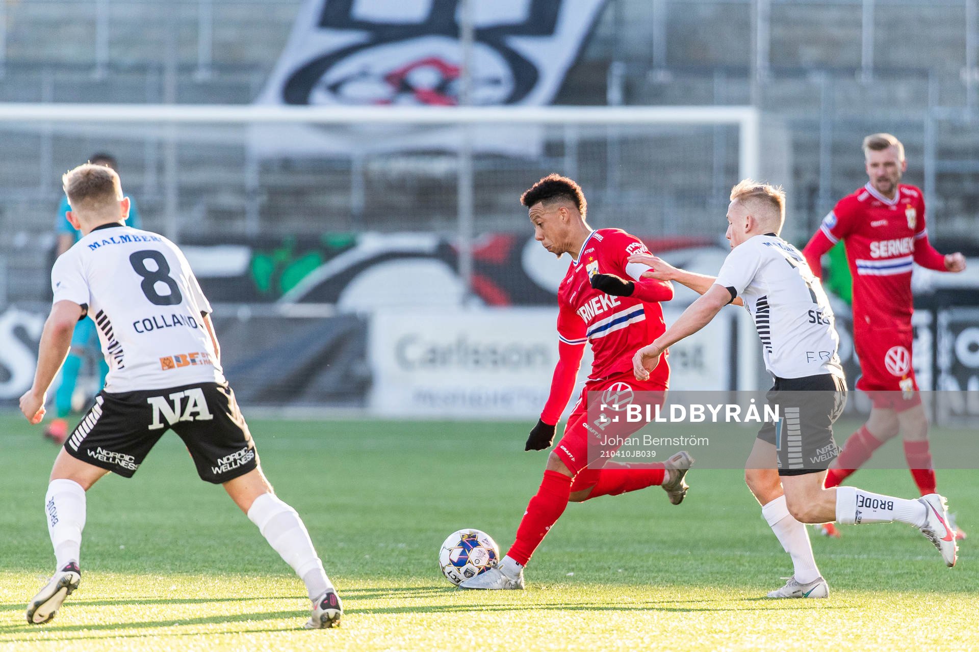 IFK Göteborgs Tobias Sana och Örebros David Seger