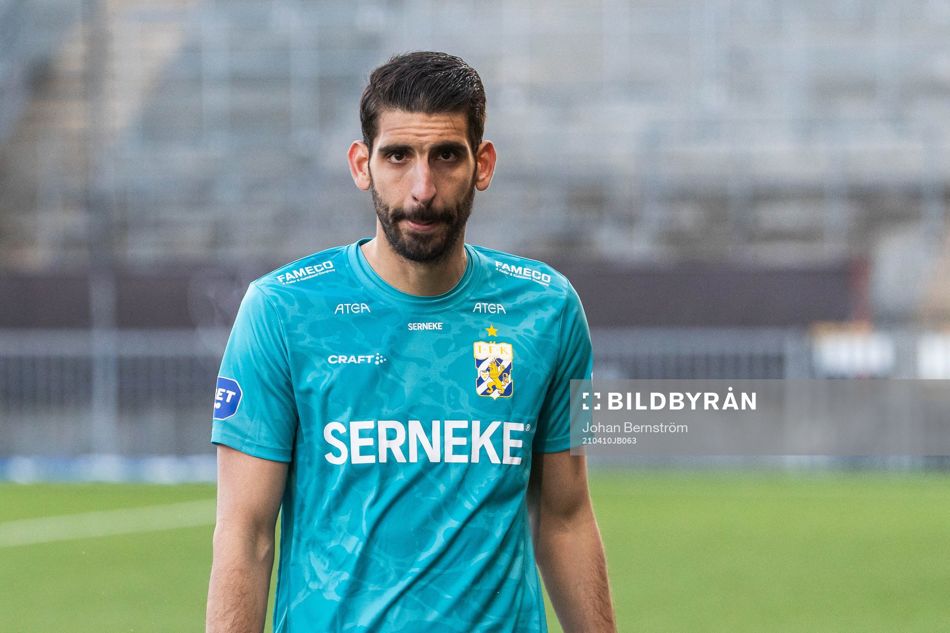 IFK Göteborgs målvakt Giannis Anestis