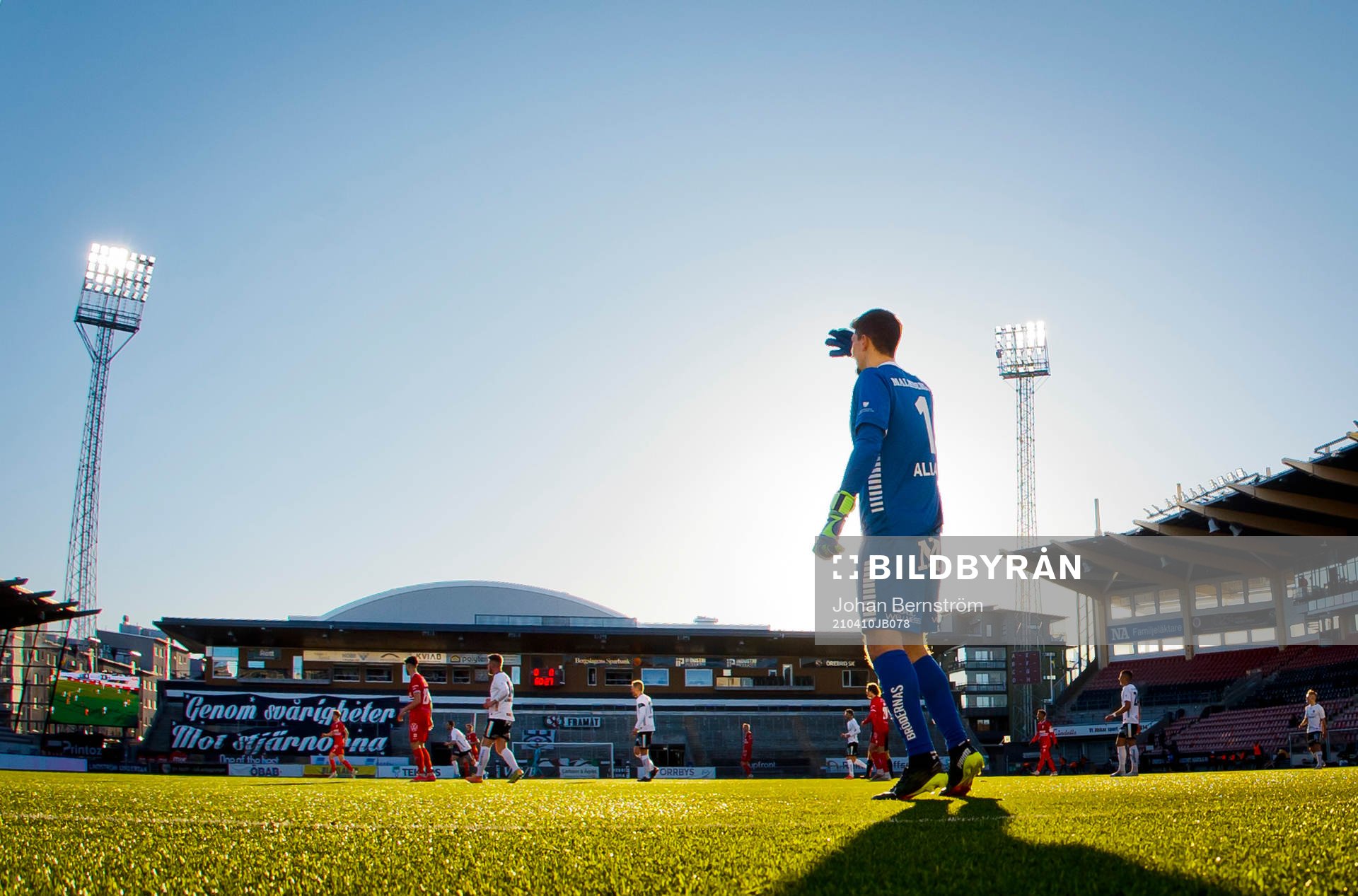 Örebros målvakt Bobby Allain