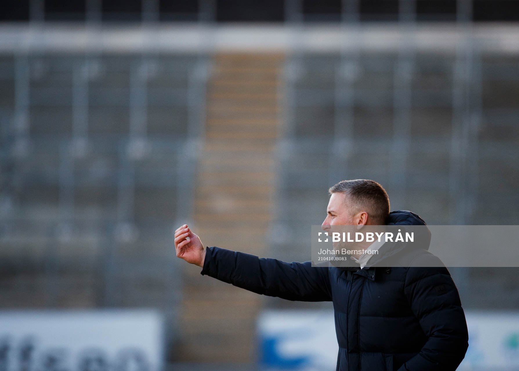 Örebros tränare Axel Kjäll