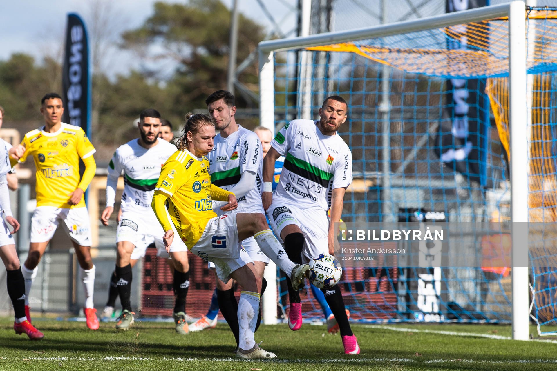 Falkenbergs Melker Nilsson med målchans