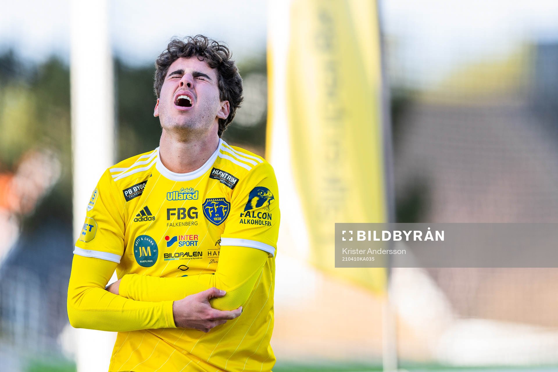 Falkenbergs Matthew Garbett har ont
