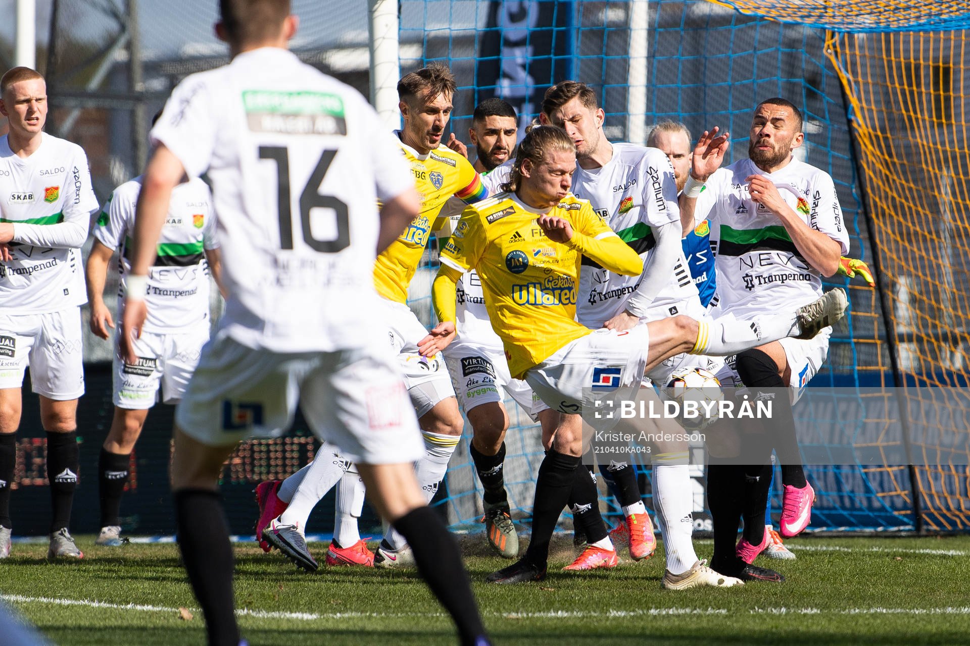 Falkenbergs Melker Nilsson med målchans