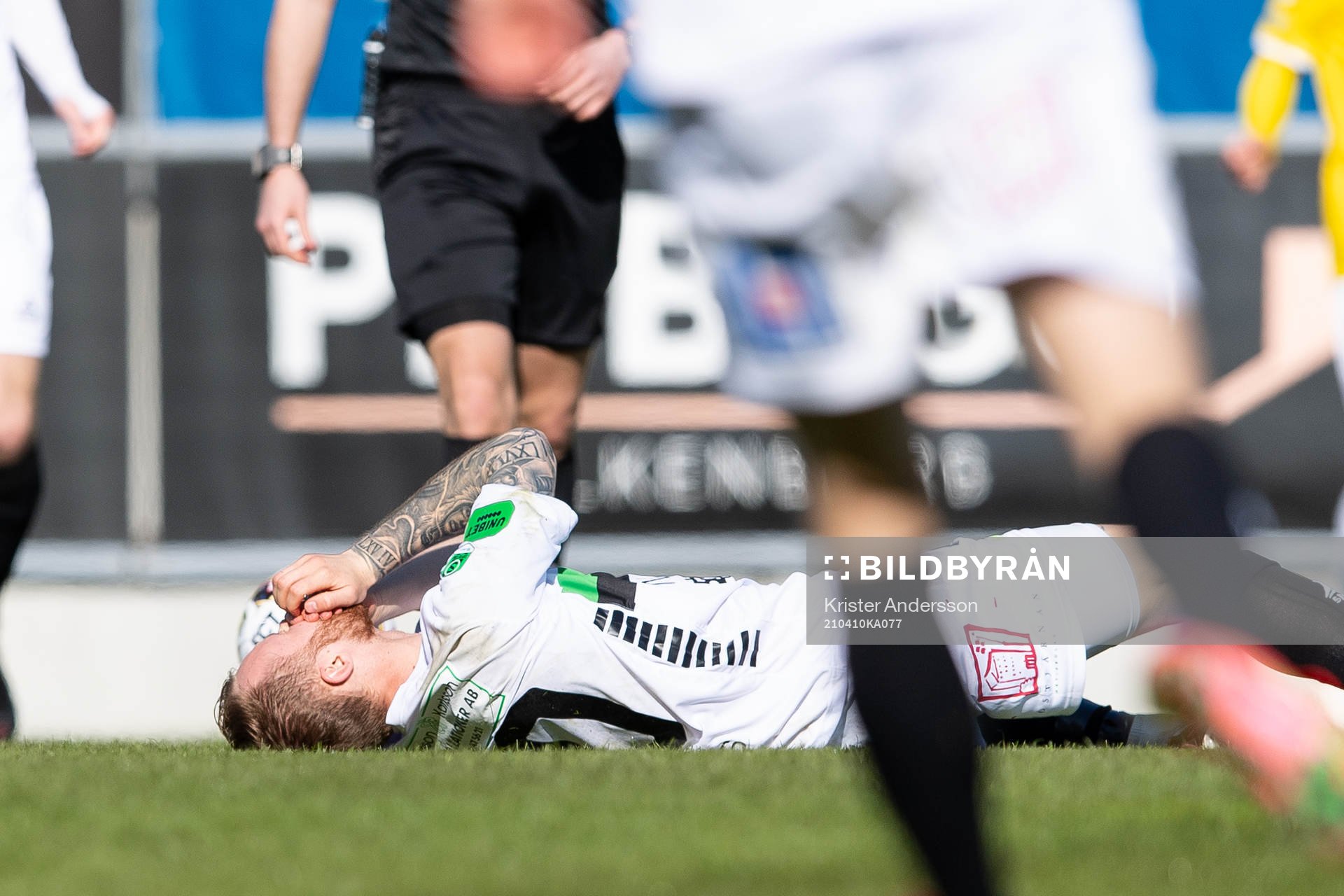 GAIS Daniel Sterner har ont