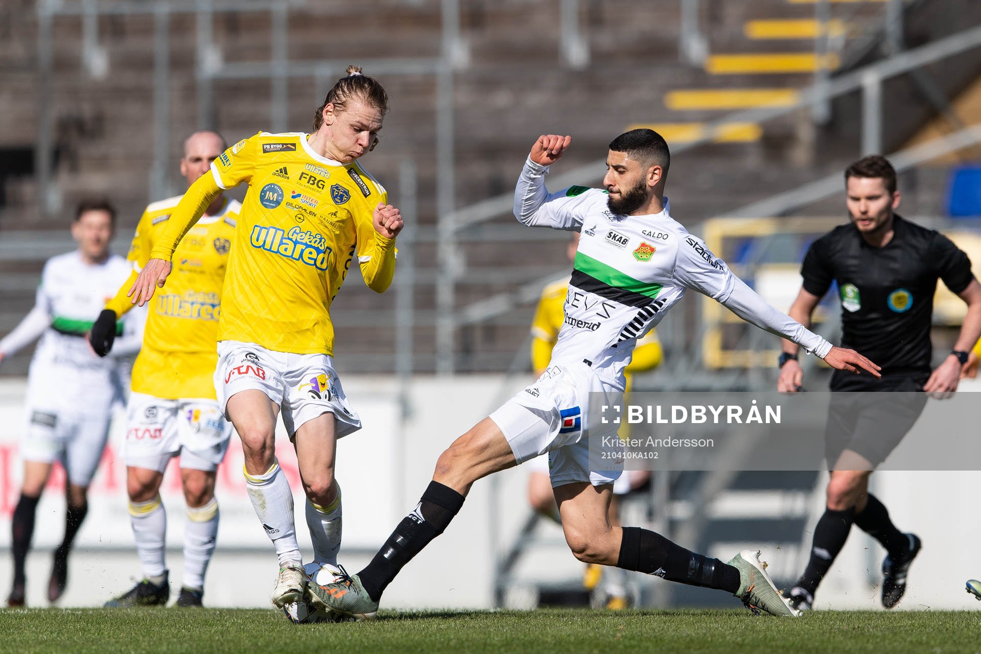Falkenbergs Melker Nilsson och GAIS Aiham Ousou