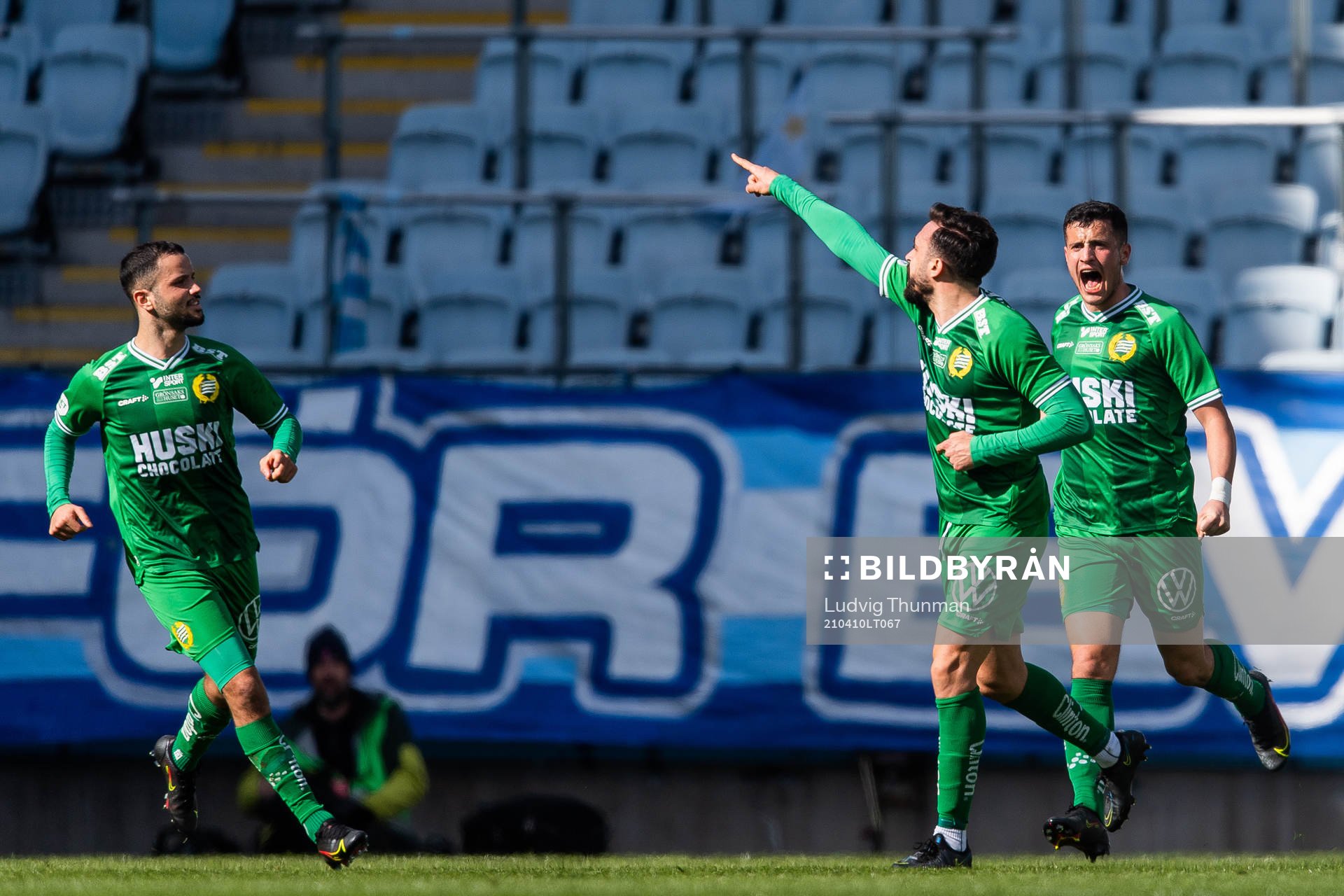 Hammarbys Abdul Khalili jublar