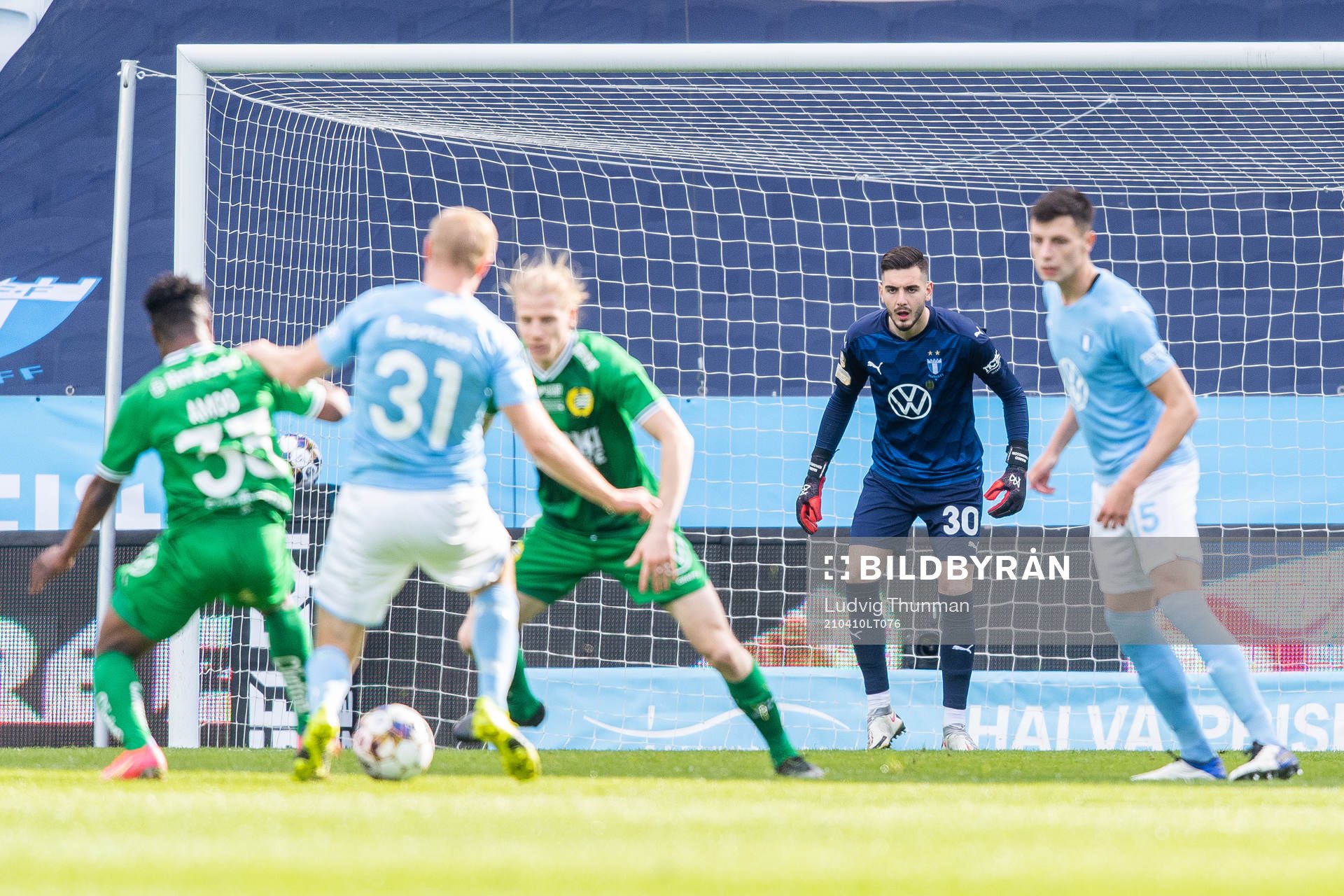 Malmö FFs målvakt Marko Johansson