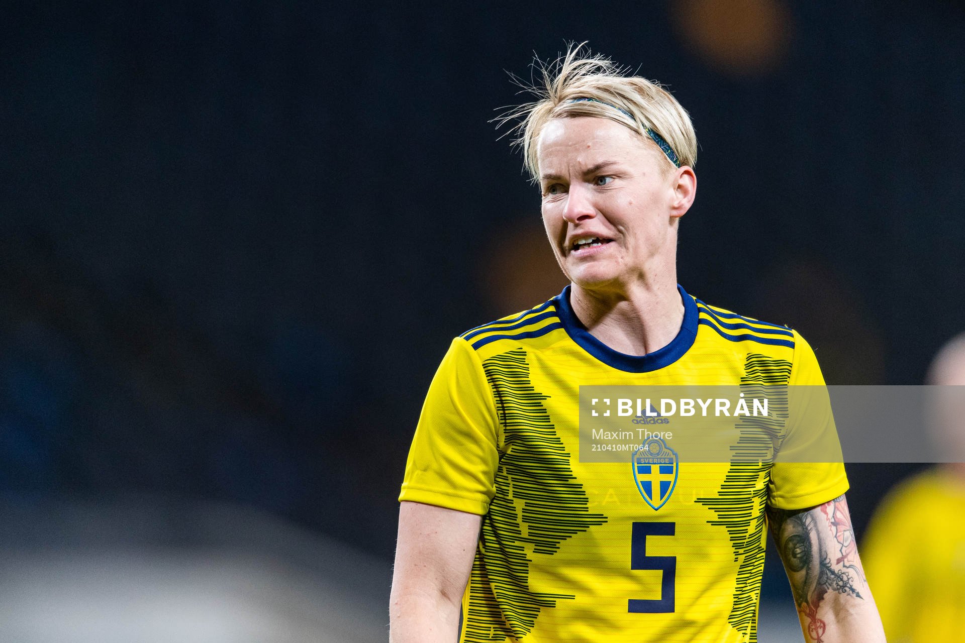 Nilla Fischer of Sweden