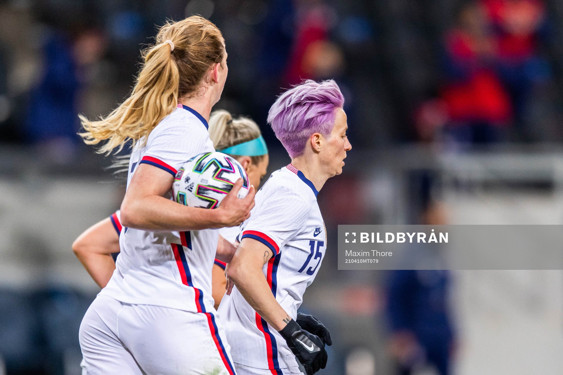 Megan Rapinoe of USA celebrates