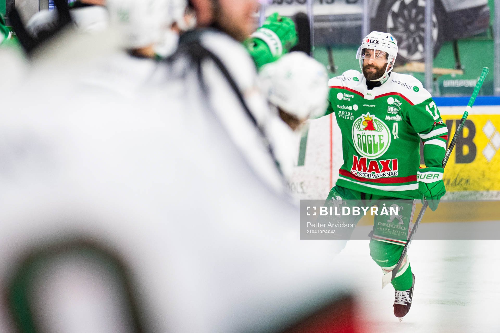 Rögles Taylor Matson jublar