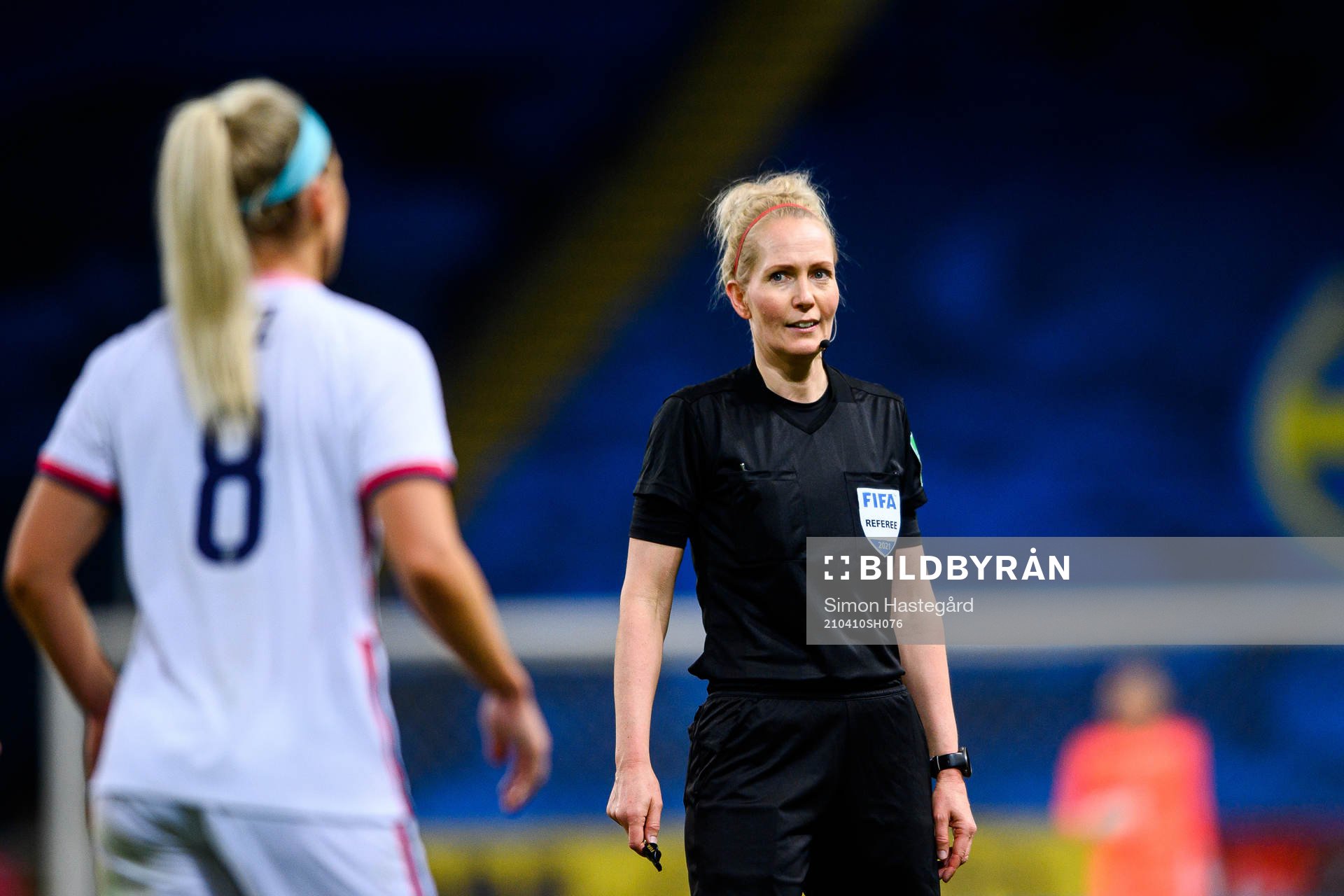Referee Lina Lehtovaara