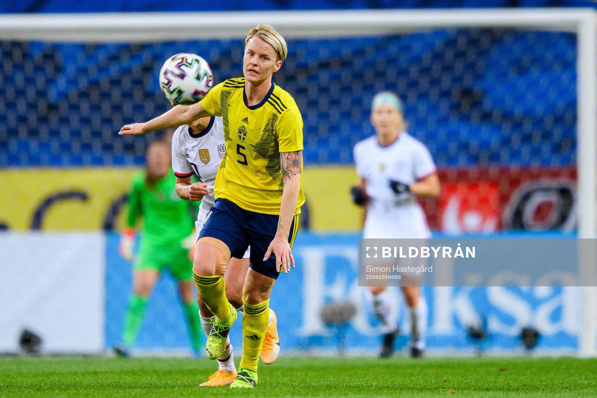 Nilla Fischer of Sweden