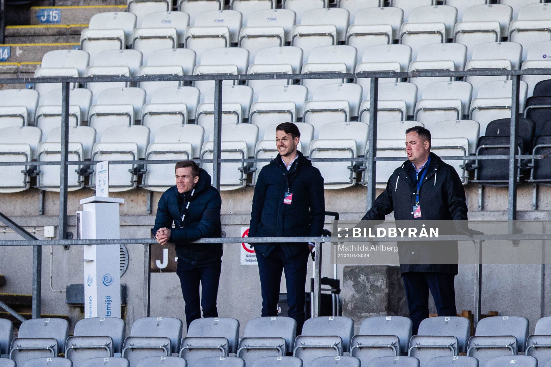 Media och Kommunikations ansvariga Melker Bengtsson och