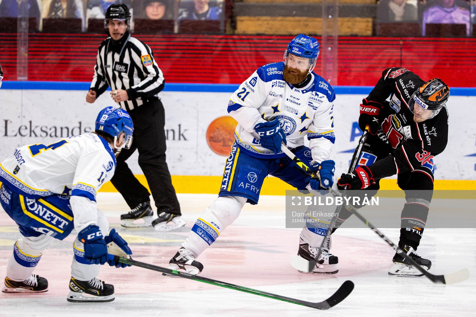 Leksands Mattias Ritola och Örebros Emil Larsson