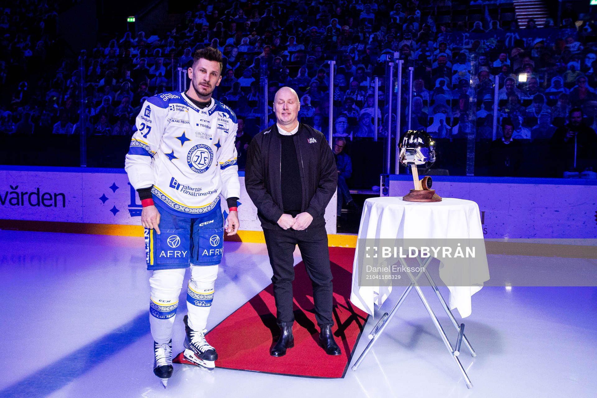 Leksands Marek Hrivik tilldelas guldhjälmen