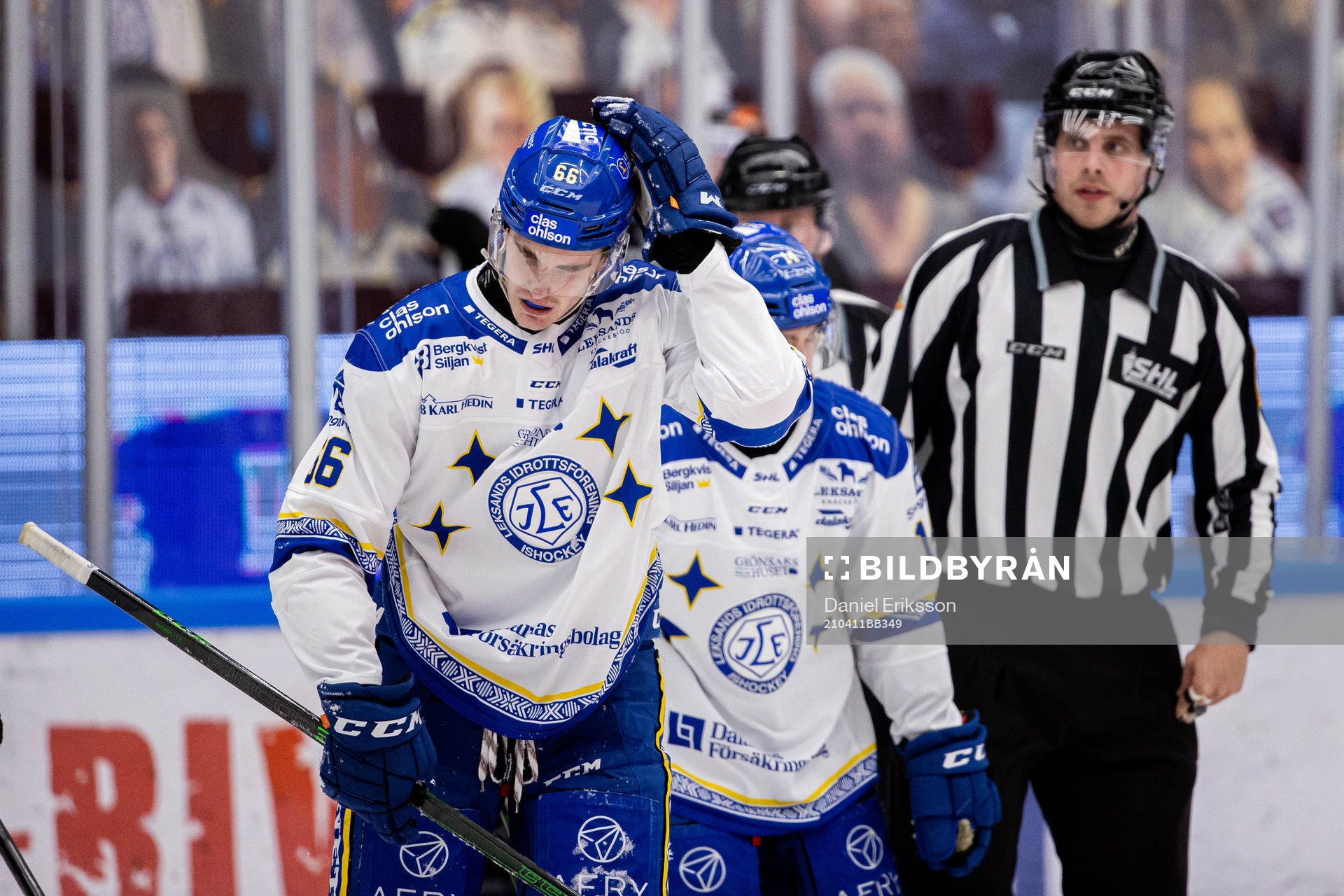 Leksands Nils Åman har ont