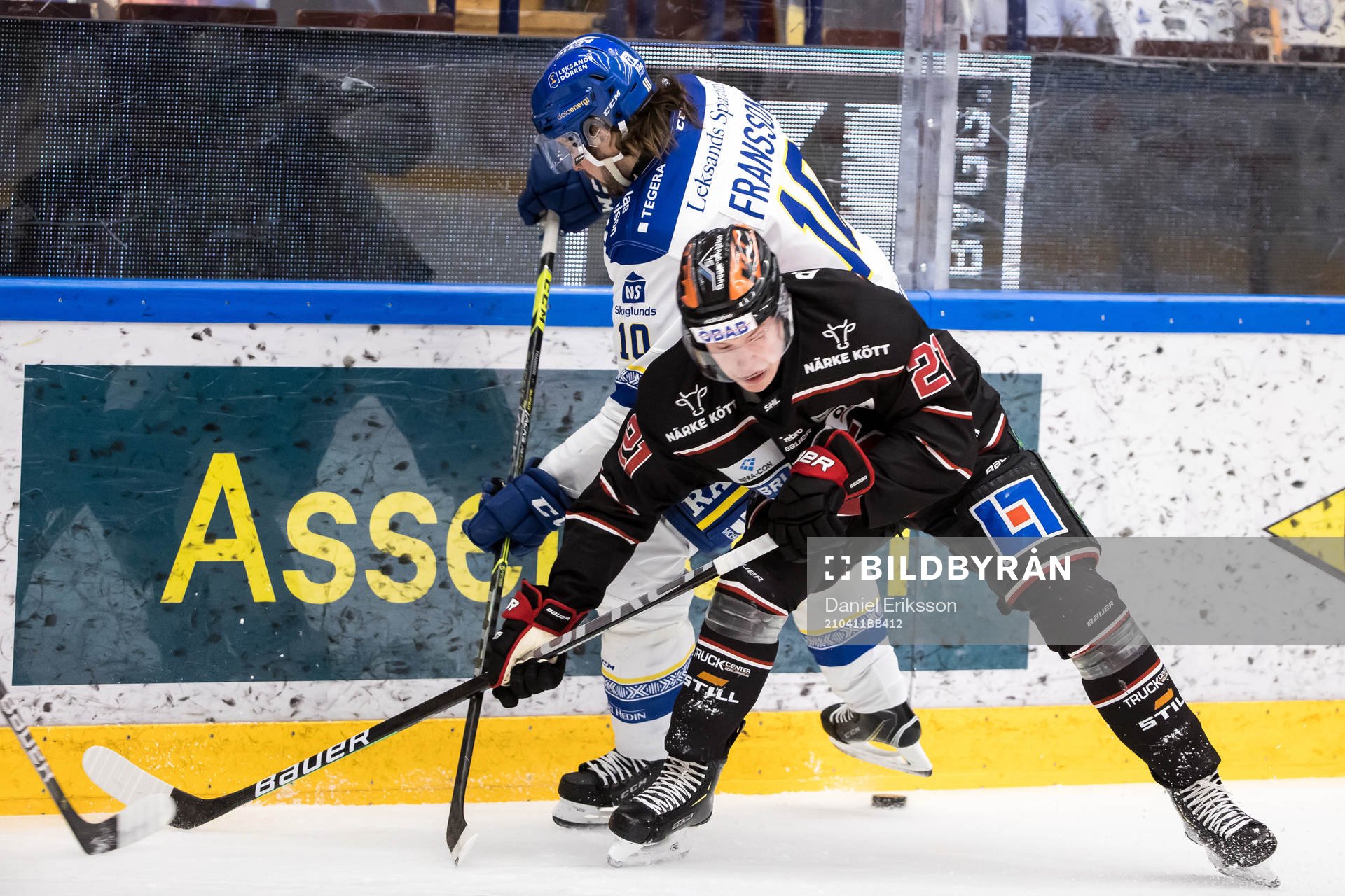 Leksands Johan Fransson och Örebros Linus Öberg