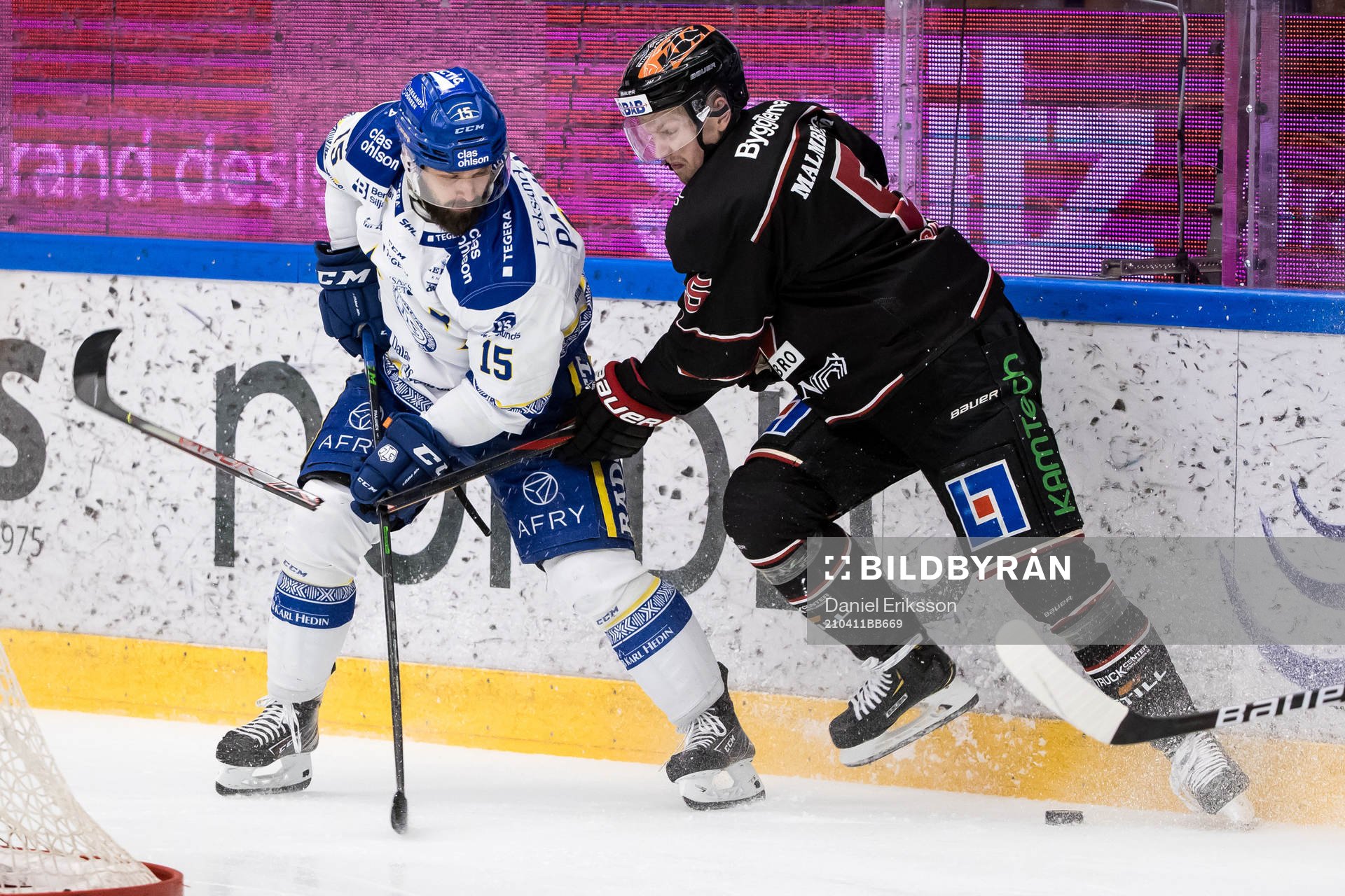 Leksands Otto Paajanen och Örebros Gustav Backström