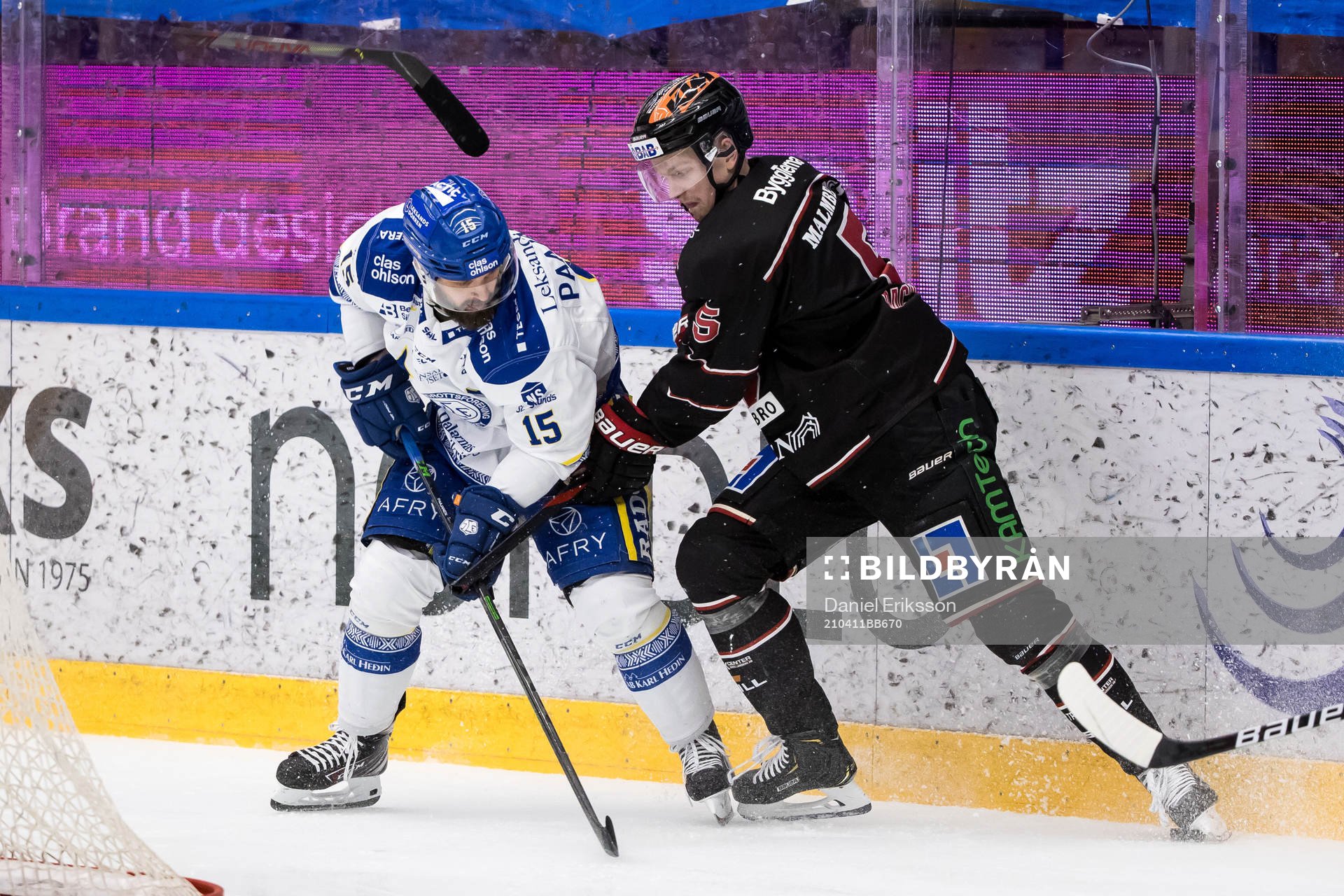 Leksands Otto Paajanen och Örebros Gustav Backström