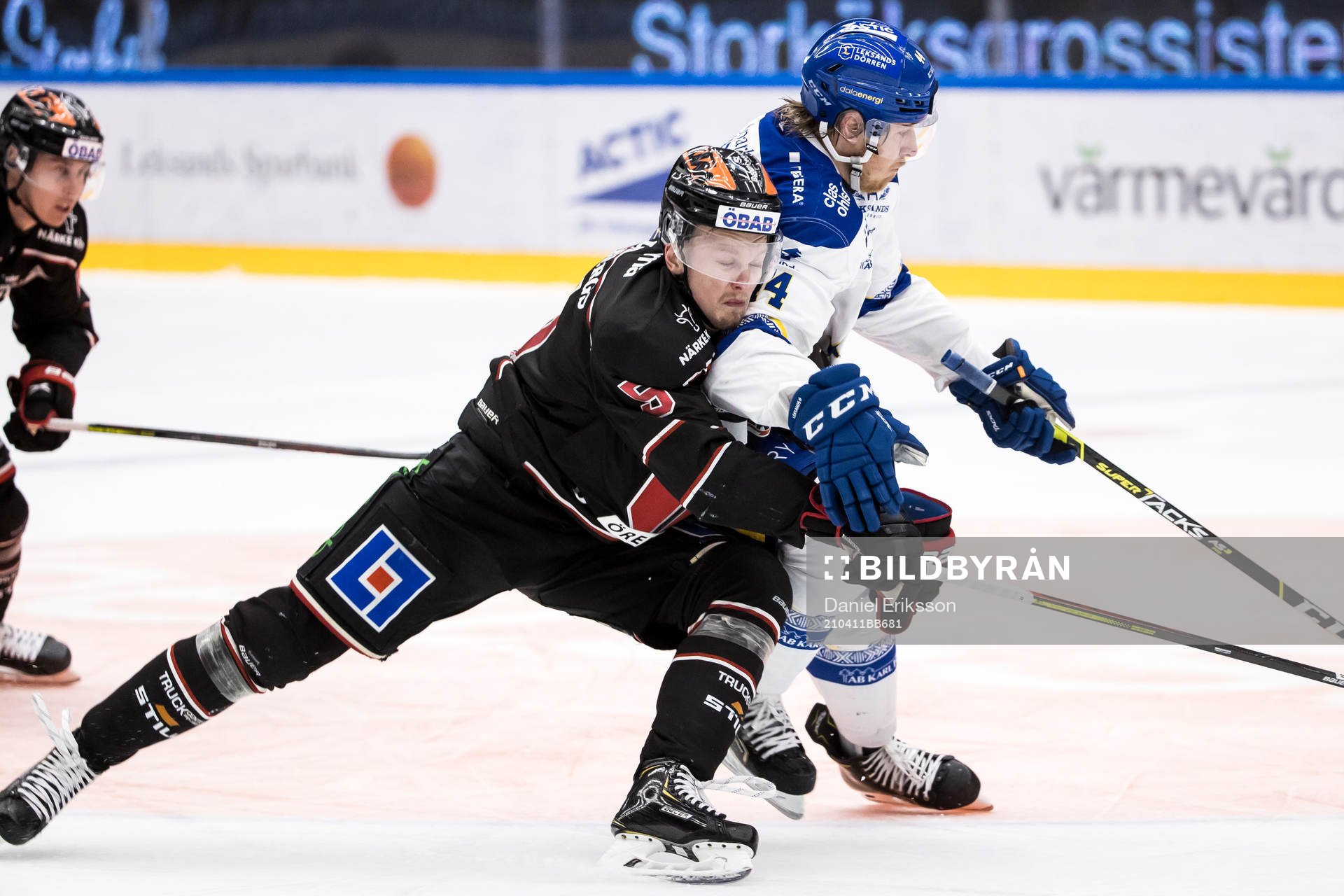 Örebros Gustav Backström och Leksands Carter Ashton